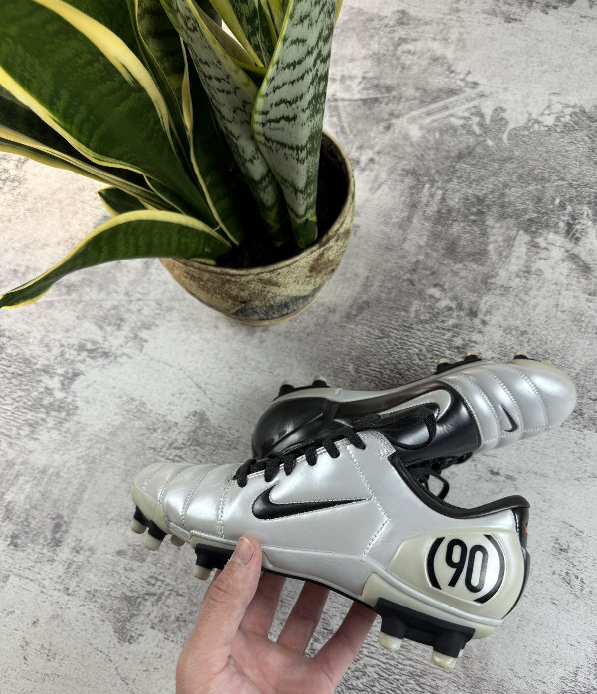 Nike Nike Air Zoom III Total 90 US 5,5Y Metallic Soccer Football EU 38 Boots Shoes Size US 5.5 / EU 38 - 2 Thumbnail