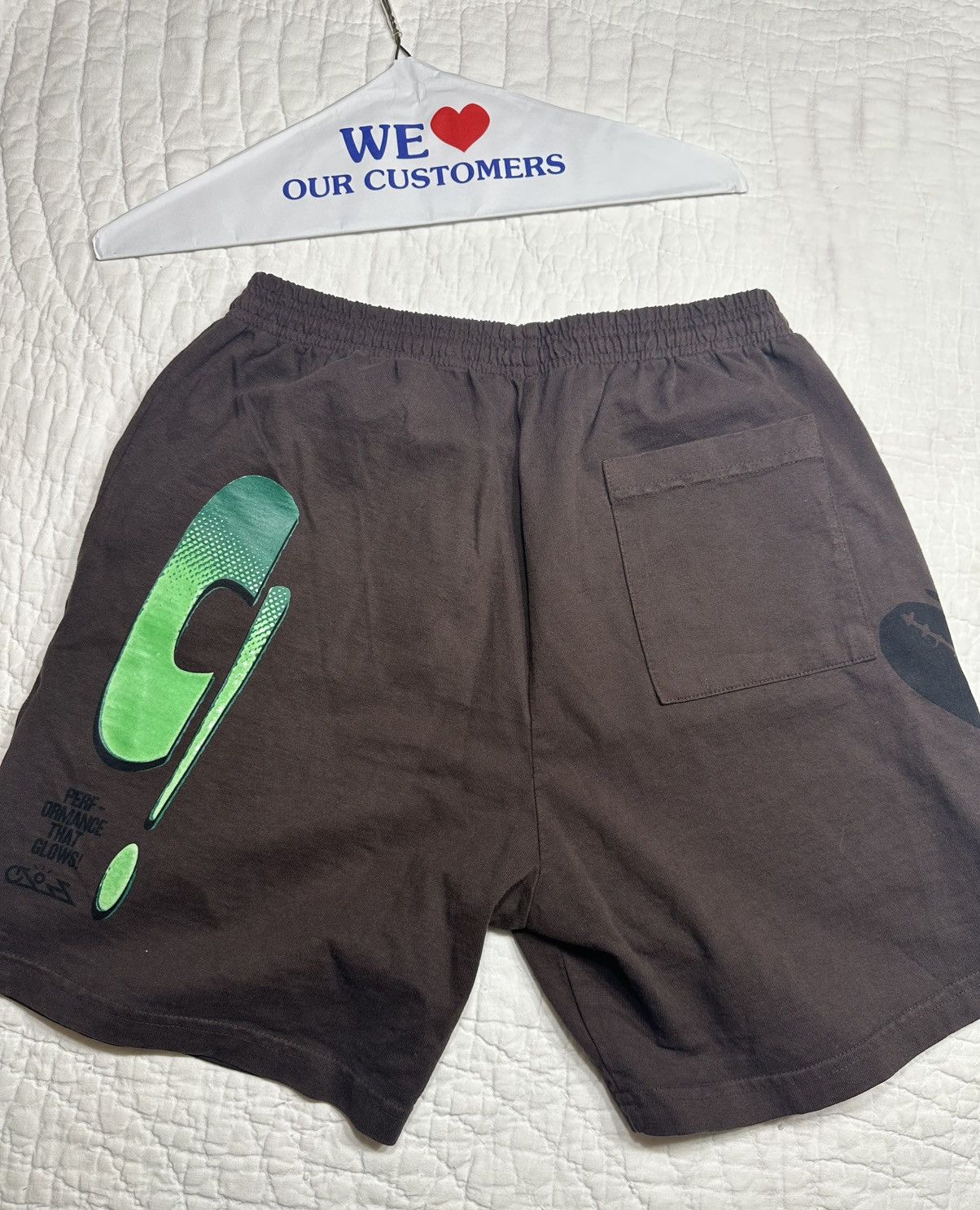 Travis Scott Travis Scott Brown CC Shorts Brand New/ Size Small Size US 30 / EU 46 - 2 Thumbnail