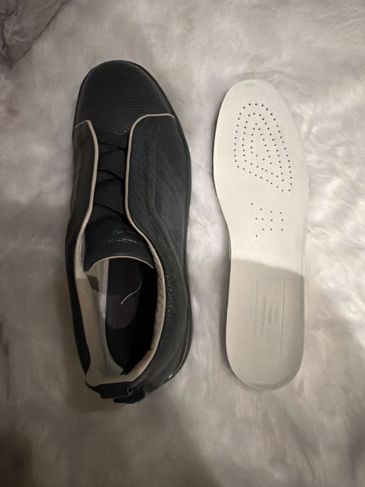 Ermenegildo Zegna Ermenegildo Zegna Couture A4422X Slip-On Sneakers Size US 11 / EU 44 - 6 Thumbnail