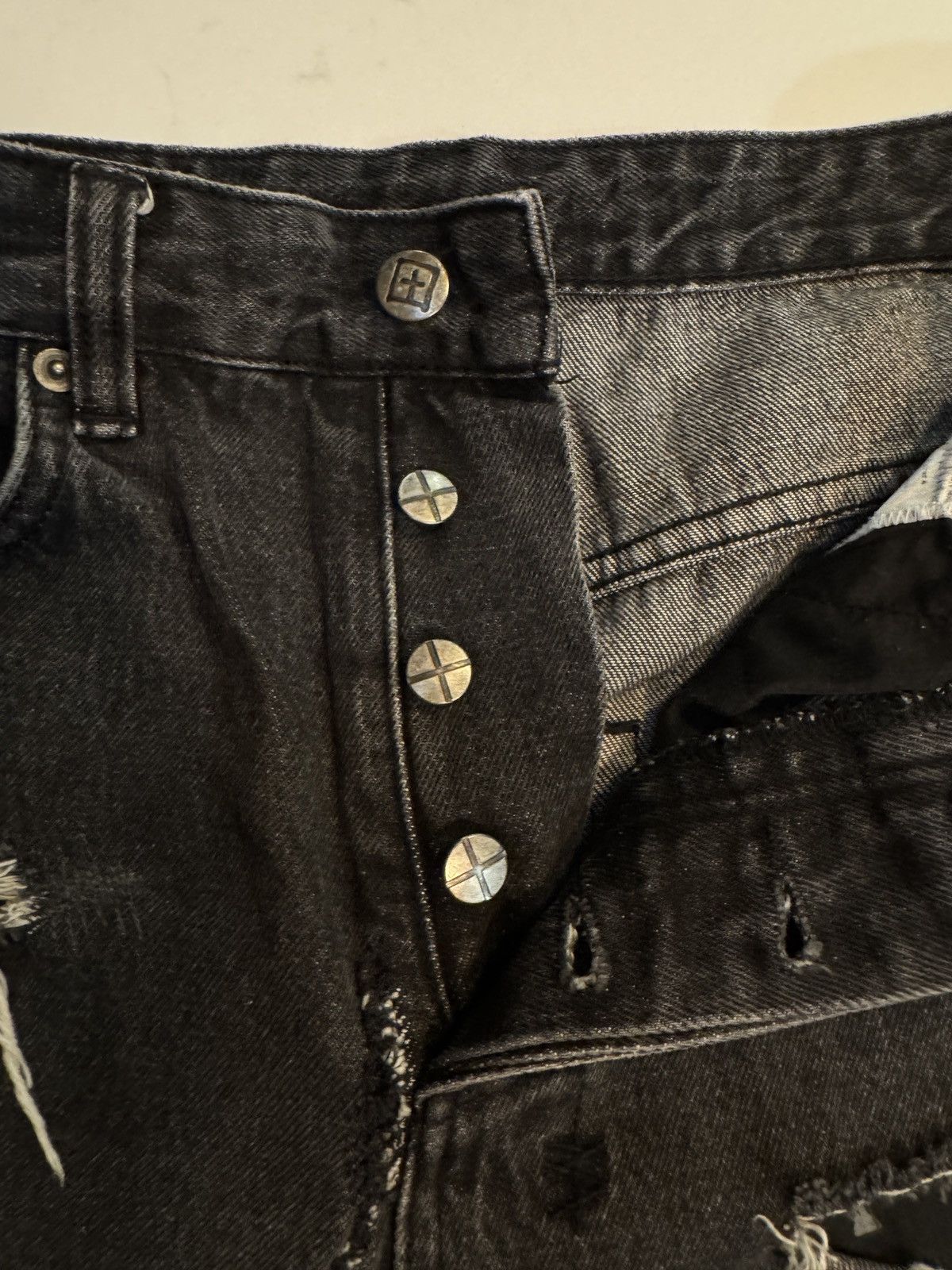 Ksubi Custom bootcut ksubi black/grey denim Size US 30 / EU 46 - 8 Thumbnail