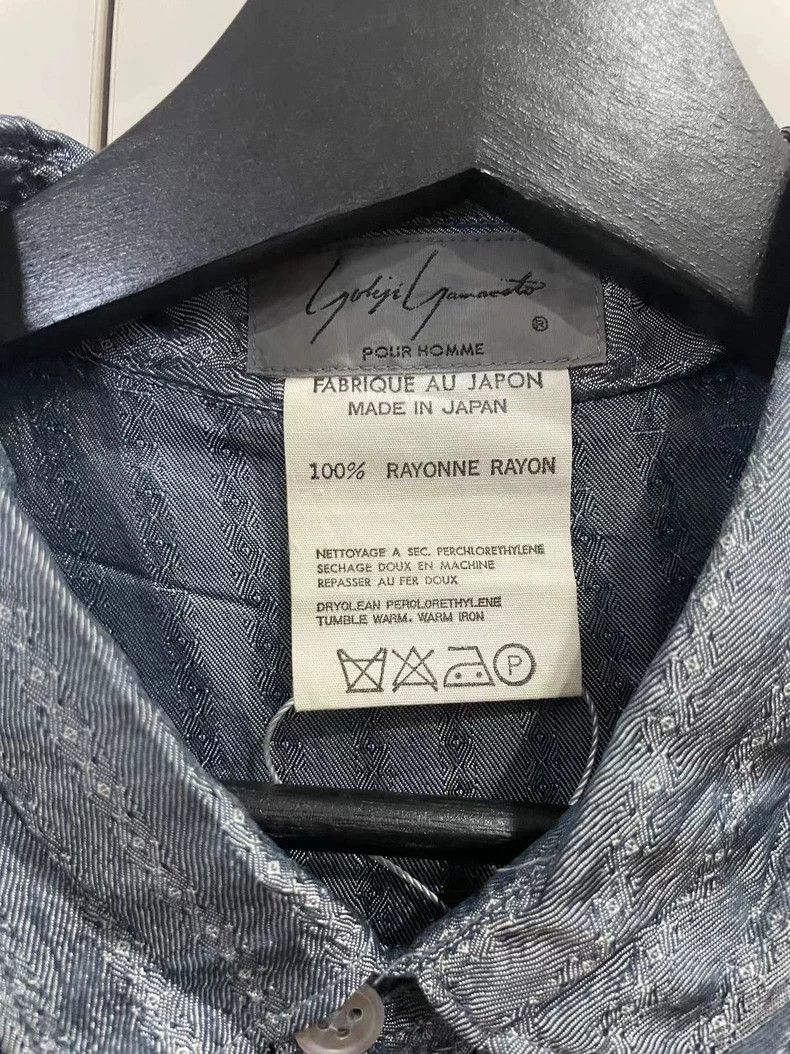 Yohji Yamamoto Yohji Yamamoto 87ss short sleeve shirt 2502-Nextarrow Size US S / EU 44-46 / 1 - 5 Thumbnail