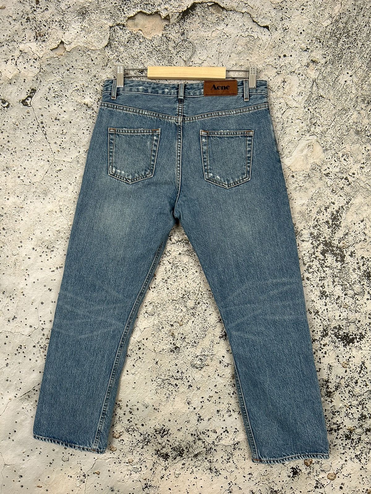 Vintage Acne Pop Betty Denim Pants Jeans Designer 90s Rare