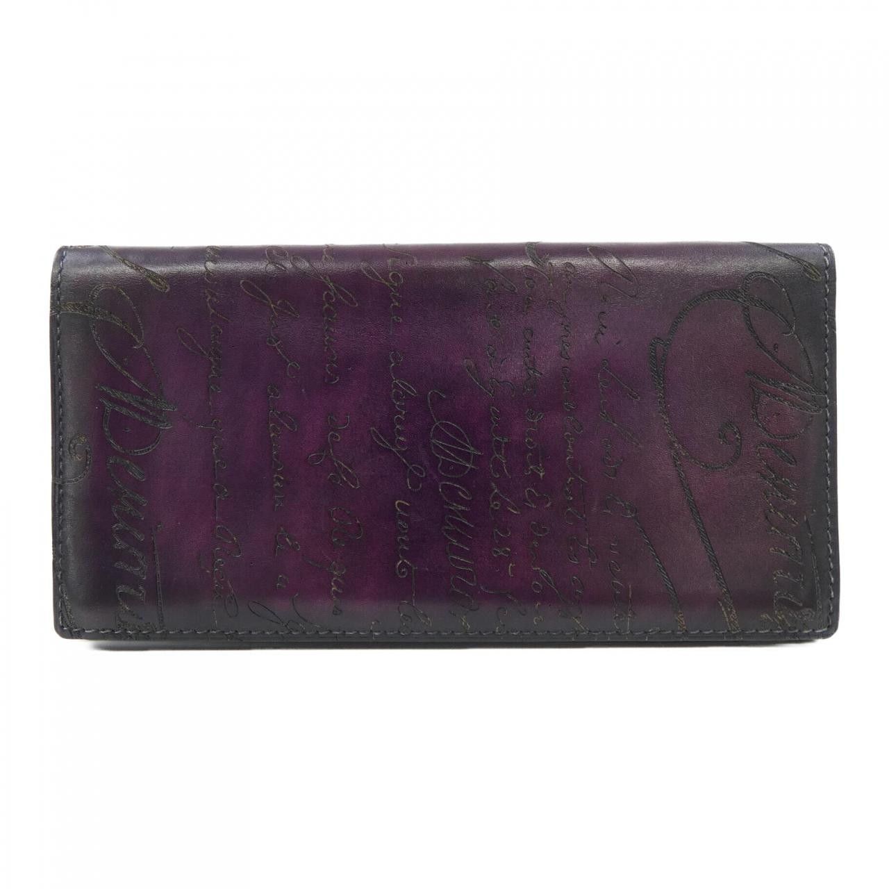 Berluti Berluti Berluti Espace Scritto Leather Long Wallet Leather Long Wallet DUTY FREE for USA Size ONE SIZE - 1 Thumbnail