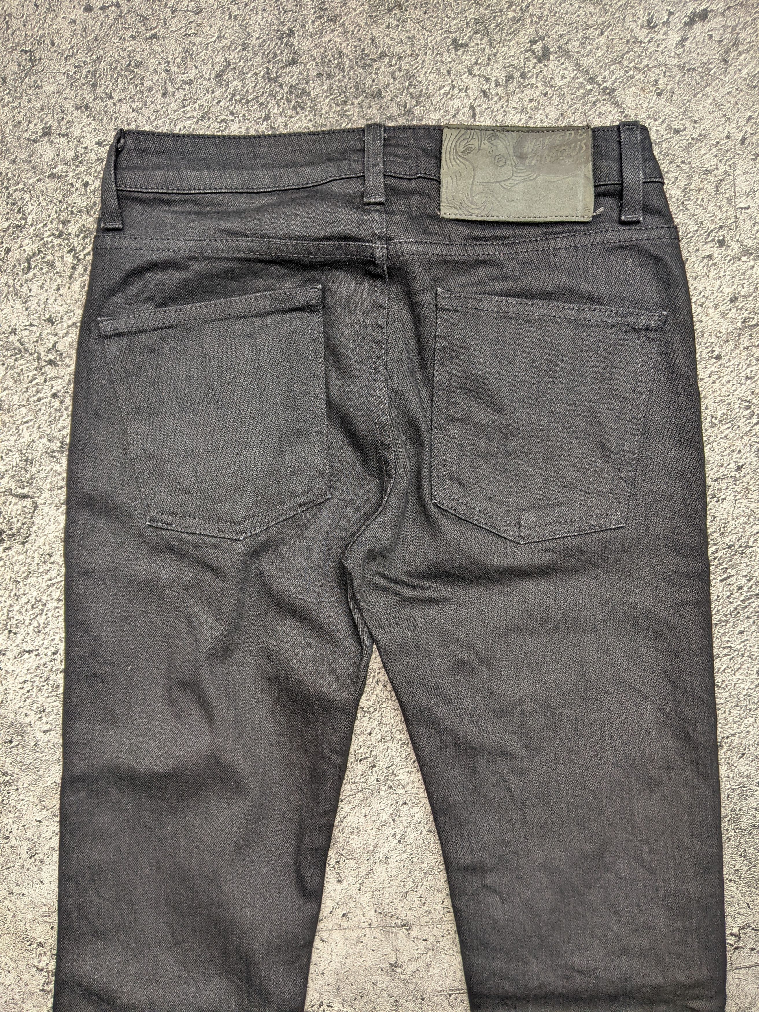 Naked & Famous Skinny Guy Black Denim Size US 30 / EU 46 - 1 Thumbnail