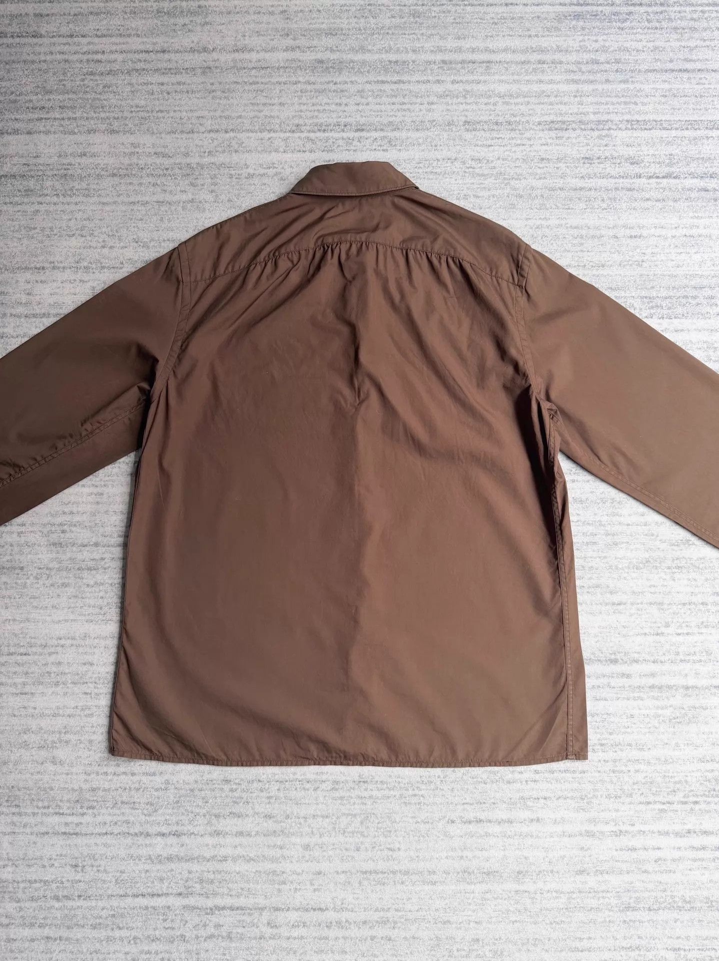 Lemaire Lemaire Cutaway Collar LS Minimalist Button Neutral Shirt Size XXS / US 00 / IT 34 - 3 Thumbnail