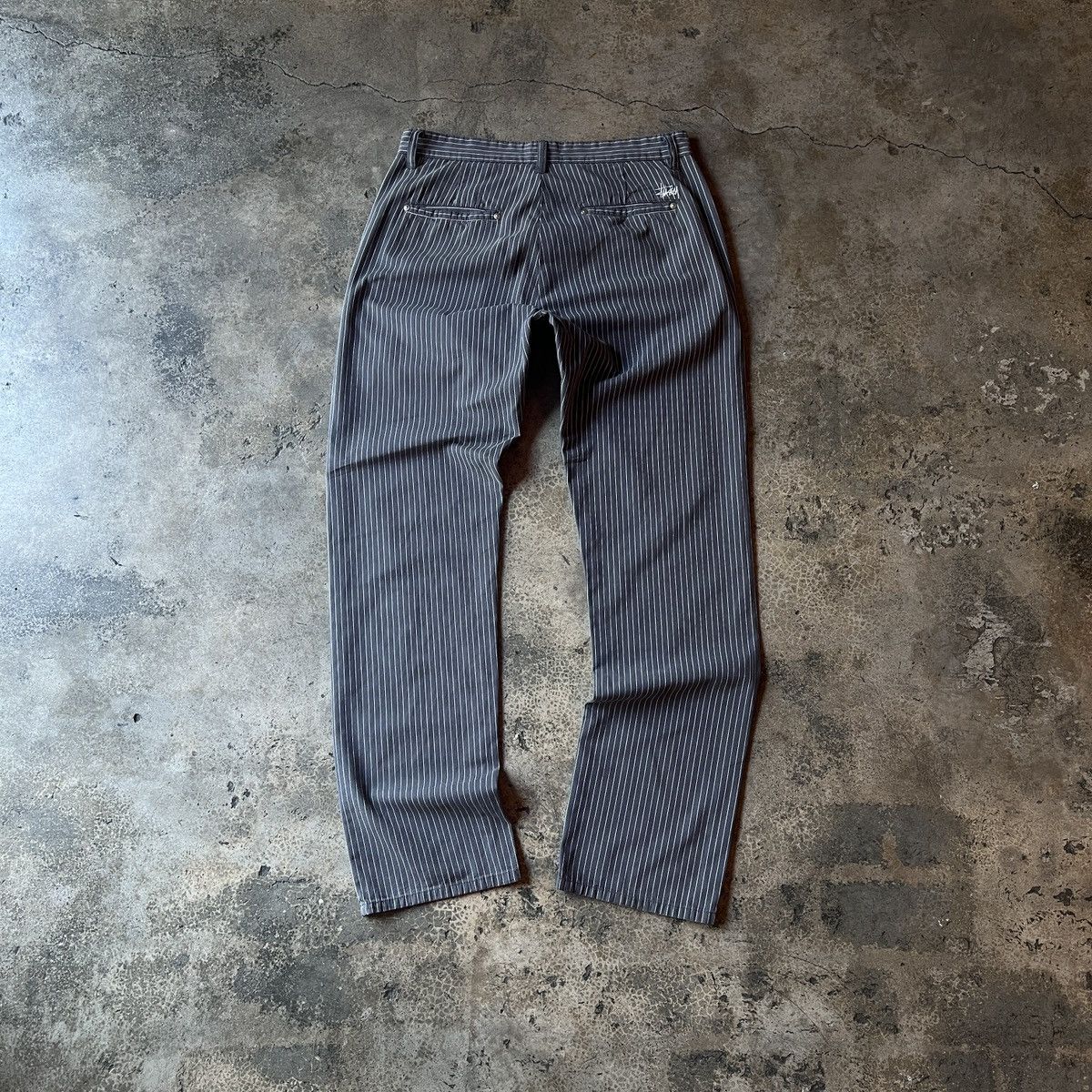 Stussy × Vintage Stussy Trousers Vintage | Grailed