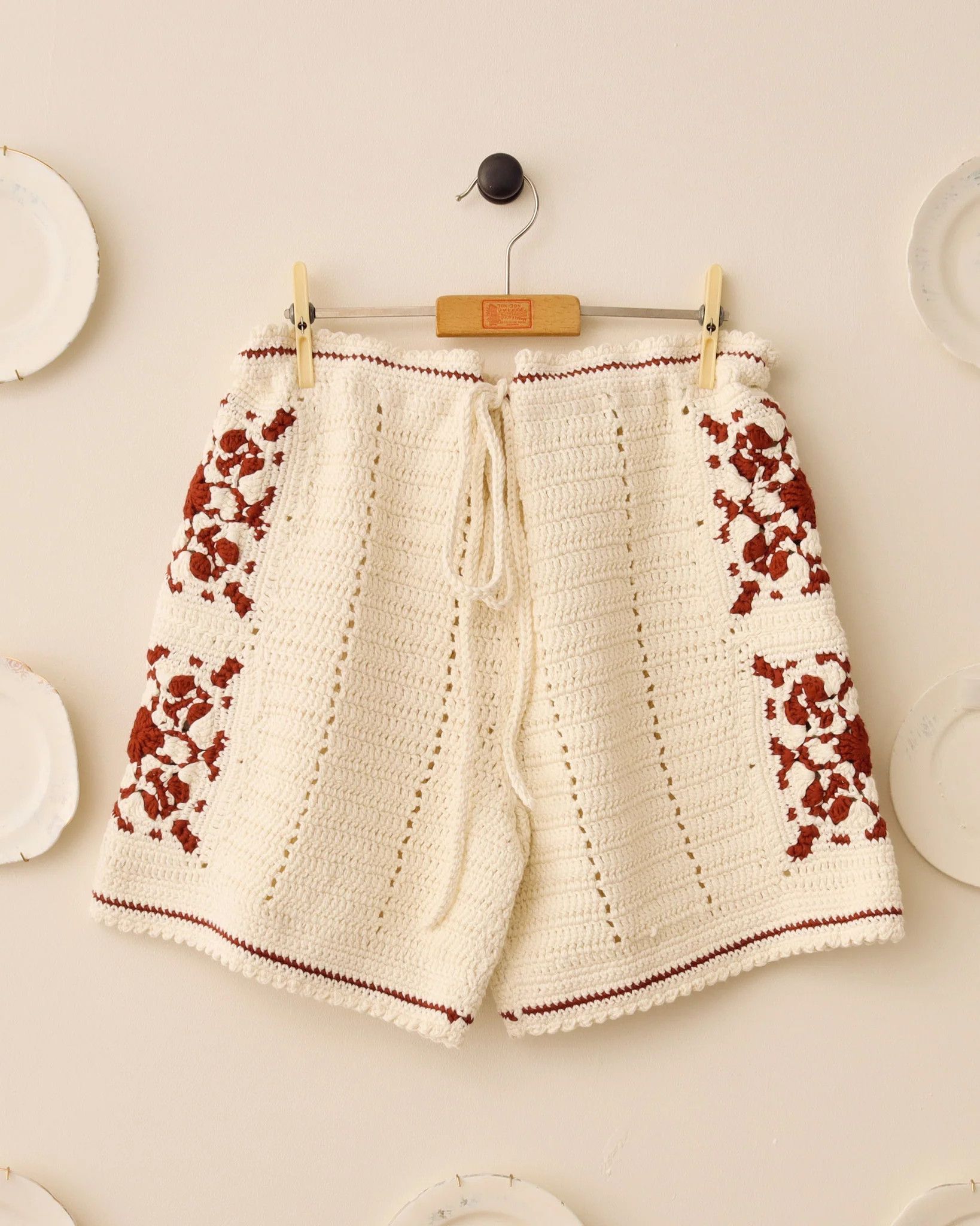 S.S.Daley Abel Crochet Shorts (RRP $700/£545) Size US 30 / EU 46 - 1 Thumbnail