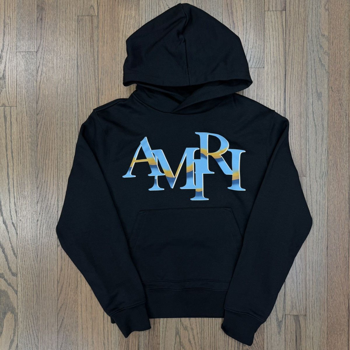 Amiri Amiri Staggered Chrome Hoodie Black Size US XS / EU 42 / 0 - 1 Thumbnail