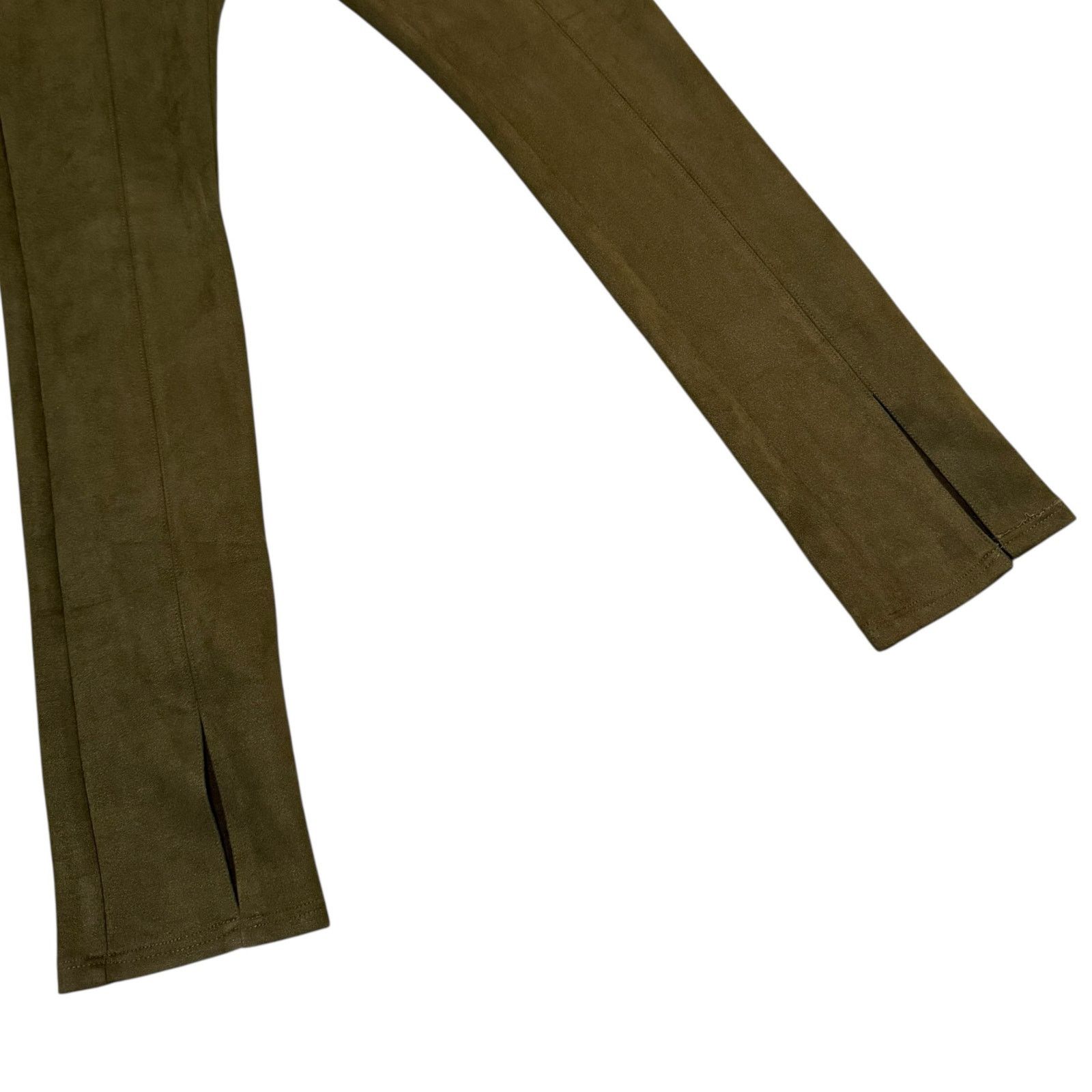 AVEC LES FILLES × Anthropologie Avec Les Filles Slit Front Leggings Ankle Pants Green XS Size 22" - 7 Thumbnail
