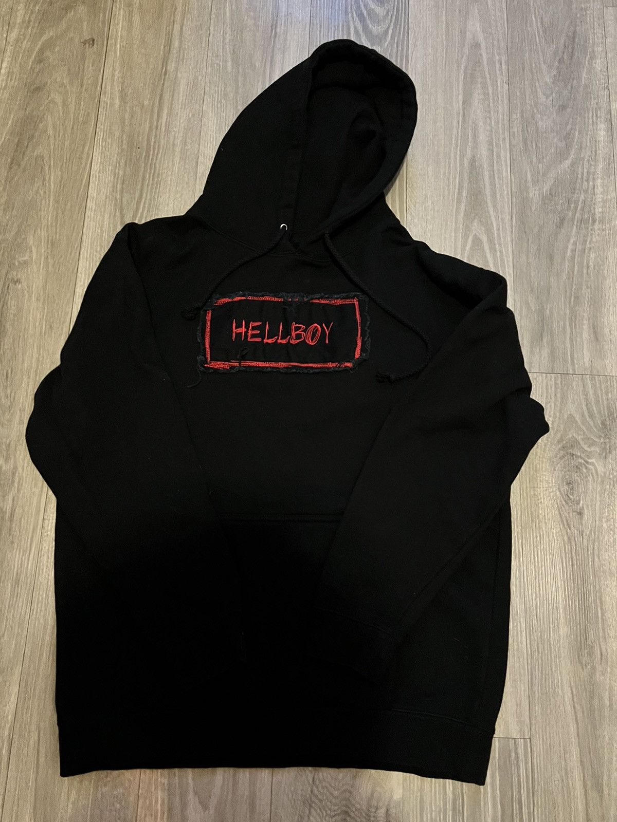 Lil popular peep hellboy hoodie size xl