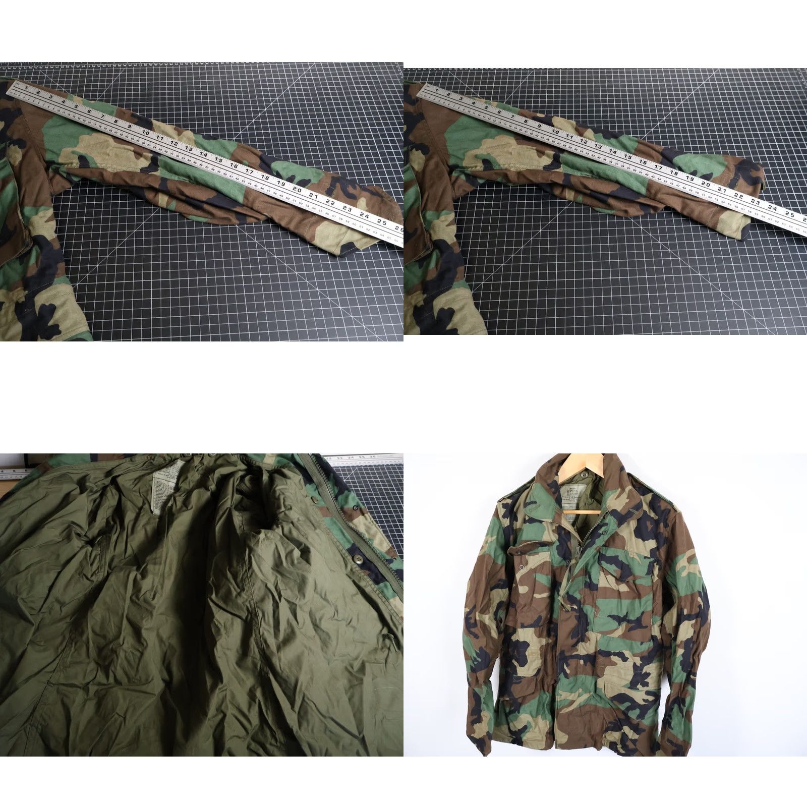 Vintage VINTAGE So-Sew Military Jacket Camouflage Regular Mens Small 80s 90s Hipster Outdoor Full Zip Hooded Lined Pockets Cotton Corduroy? Size US S / EU 44-46 / 1 - 8 Thumbnail
