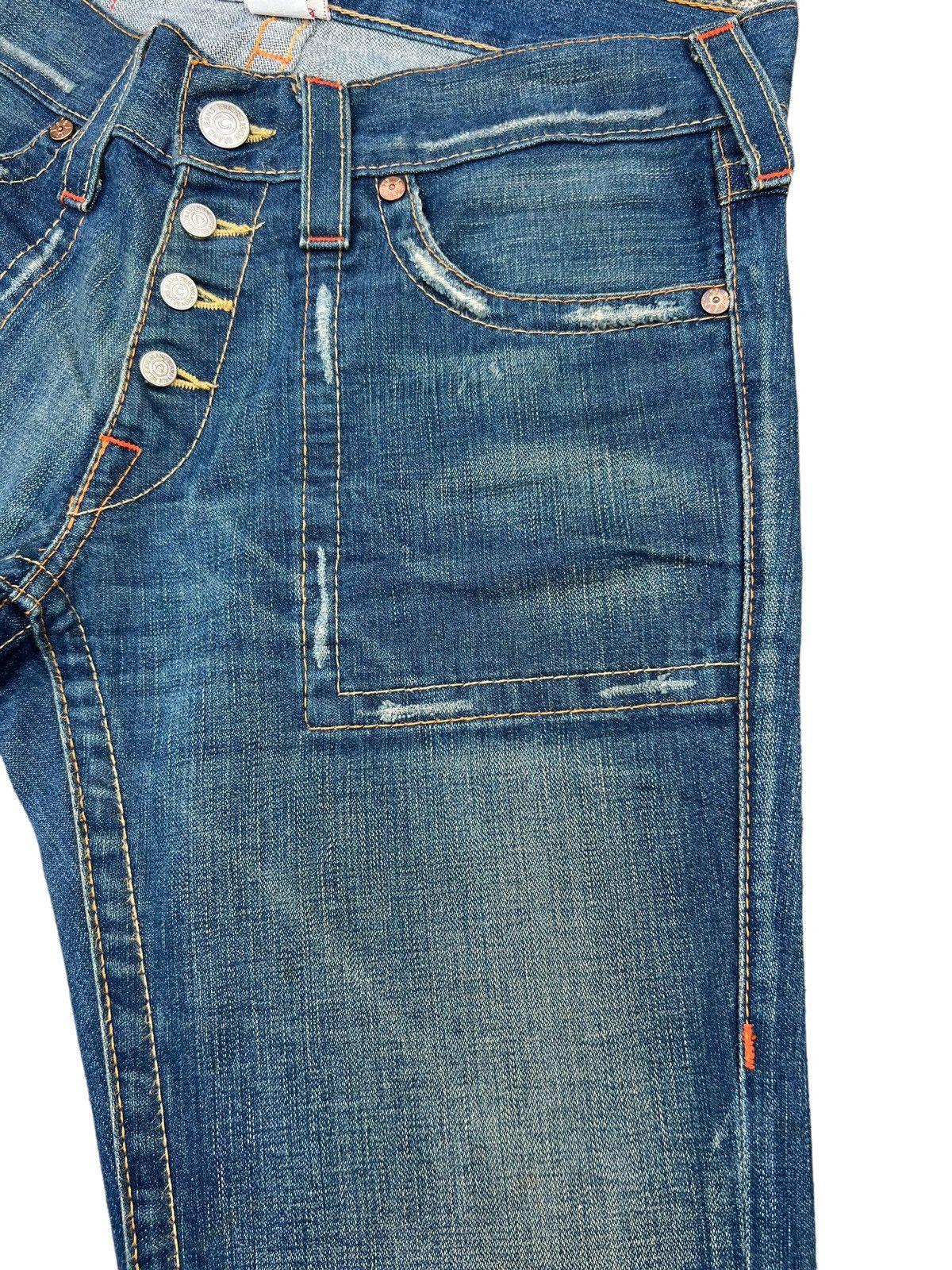 True Religion VTG Y2K 00s True Religion Big Rig Mud Denim Bootcut Jeans Size US 31 - 9 Thumbnail