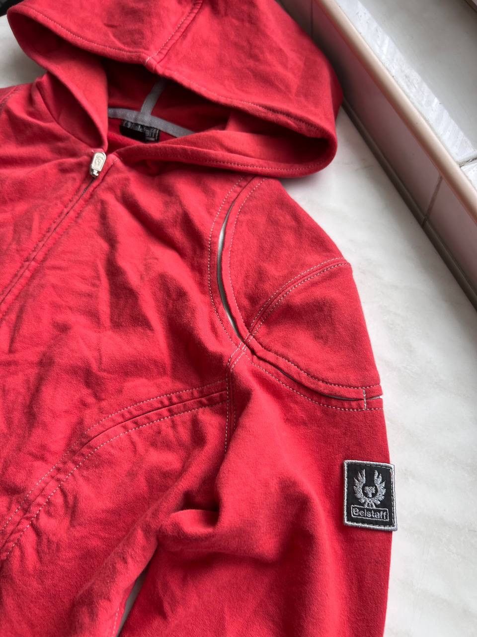 Belstaff Vintage Belstaff Zip Hoodie Y2K Baby Doll Biker Style 2000’s Size S / US 4 / IT 40 - 10 Thumbnail