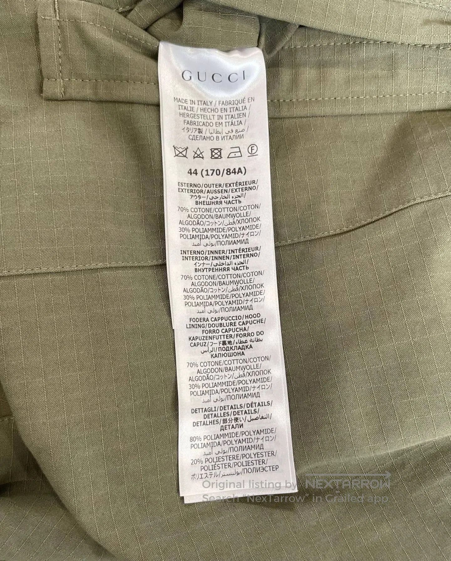 Gucci reversible gucci jacket in size 44. Size US S / EU 44-46 / 1 - 6 Thumbnail