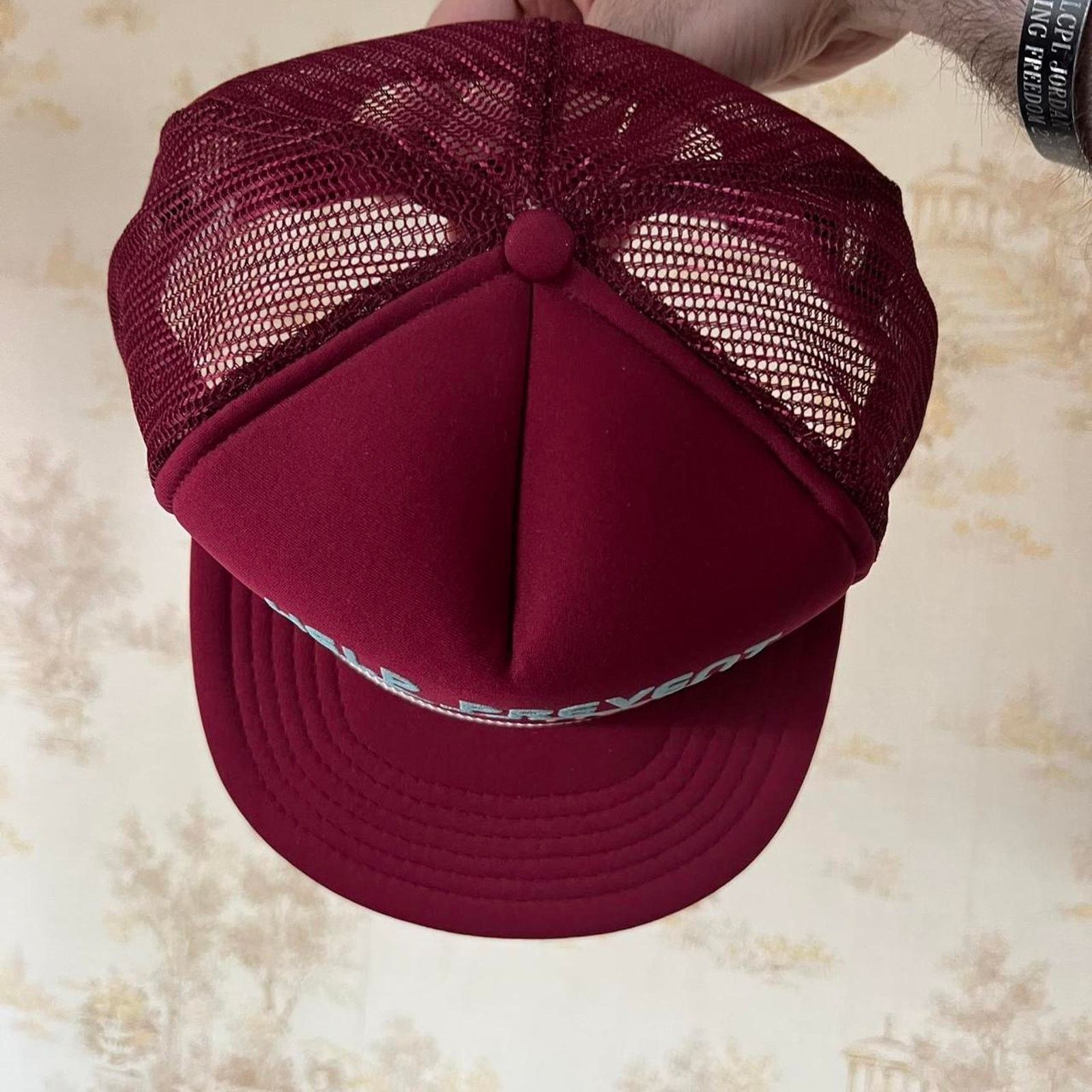 Vintage Vintage 80s Novelty Humor Trucker Hat | Mesh Snapback | OSFA Size ONE SIZE - 6 Thumbnail