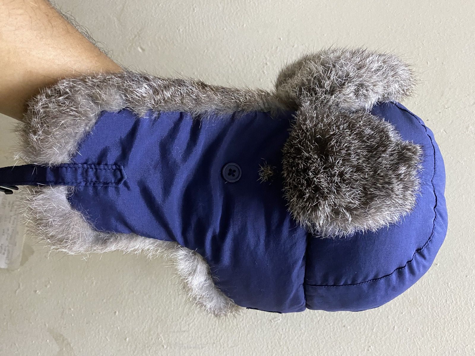 Stussy Vintage Y2K Stussy Fleece Trapper Rabbit Fur Ushanka Hat Size ONE SIZE - 5 Thumbnail