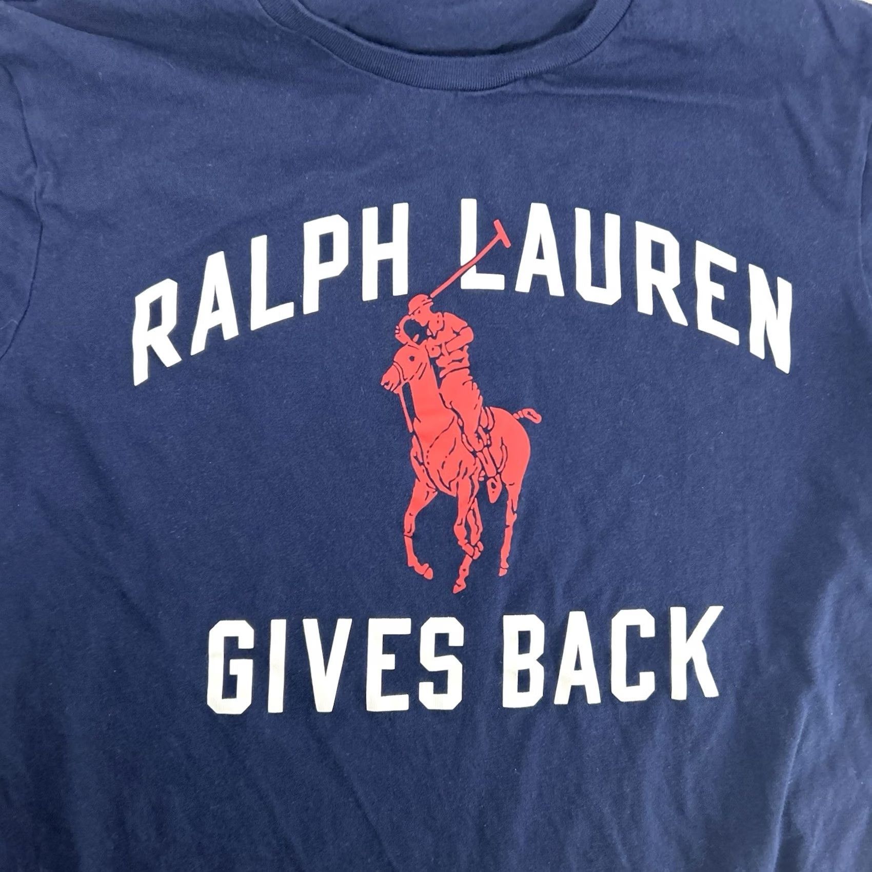 Ralph Lauren Ralph Lauren Polo Shirt Navy Blue Mens L Fits M Volunteer T-Shirt Size US M / EU 48-50 / 2 - 3 Thumbnail