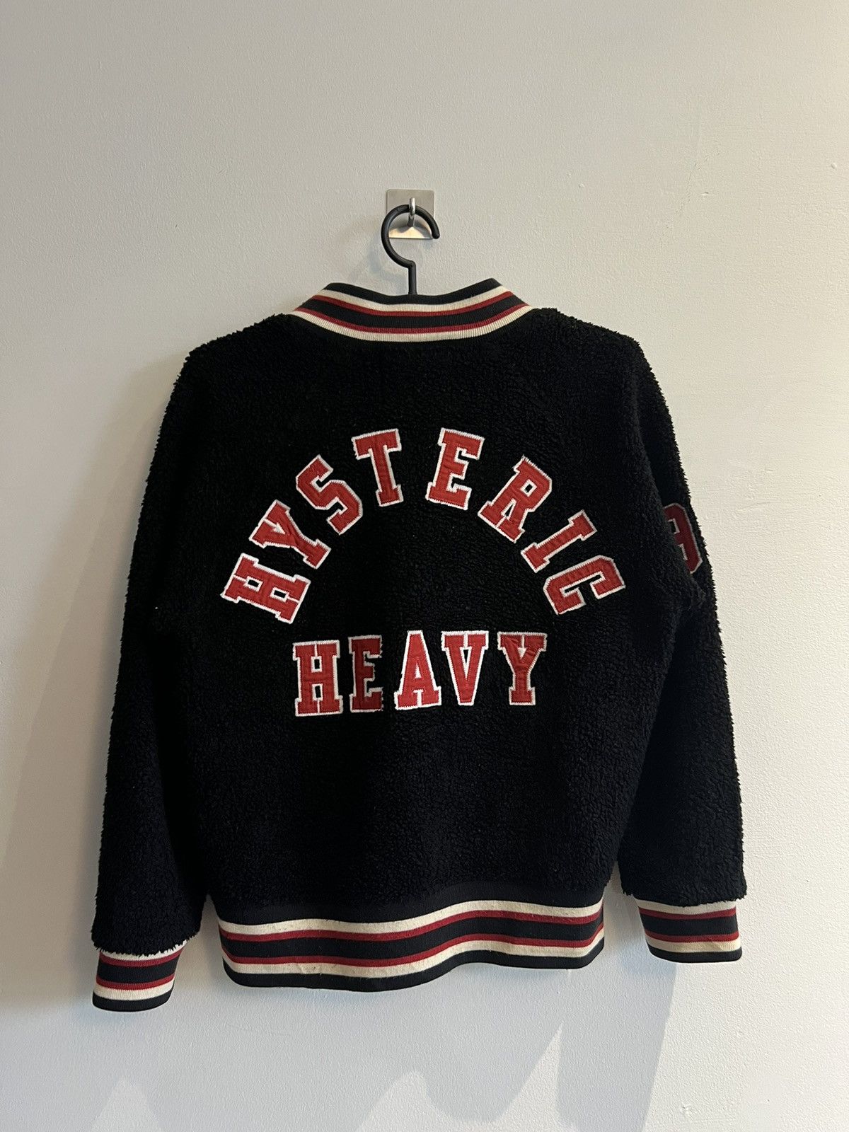 Hysteric Glamour HYSTERIC GLAMOUR HEAVY VARSITY WOOL JACKET Y2K RARE Size S / US 4 / IT 40 - 1 Thumbnail
