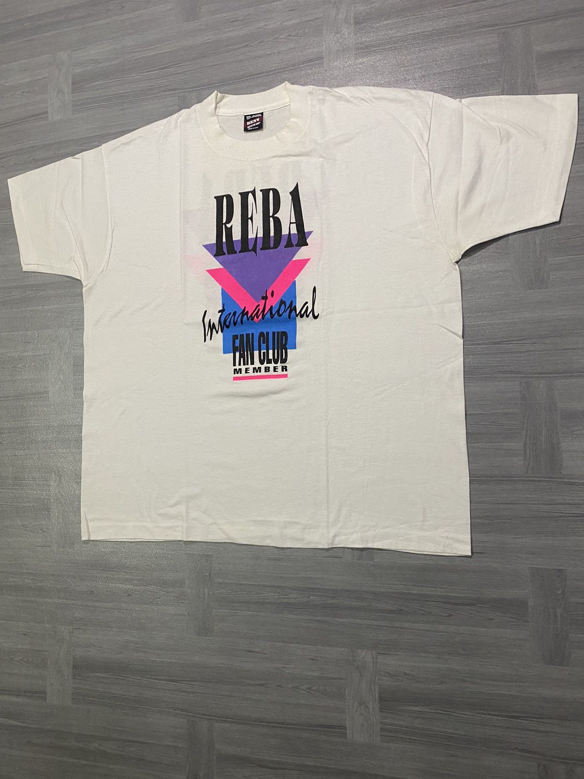 Band Tees Vintage Reba Fan Club Member T-Shirt Size US XXL / EU 58 / 5 - 2 Thumbnail