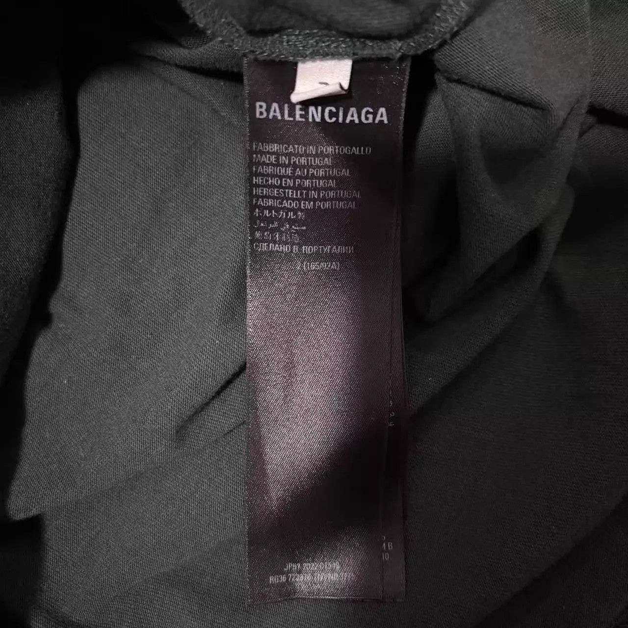 Balenciaga Balenciaga x adidas FW22 Embroidered Logo Crew SS Tee Sz 2 Size XS / US 0-2 / IT 36-38 - 4 Thumbnail