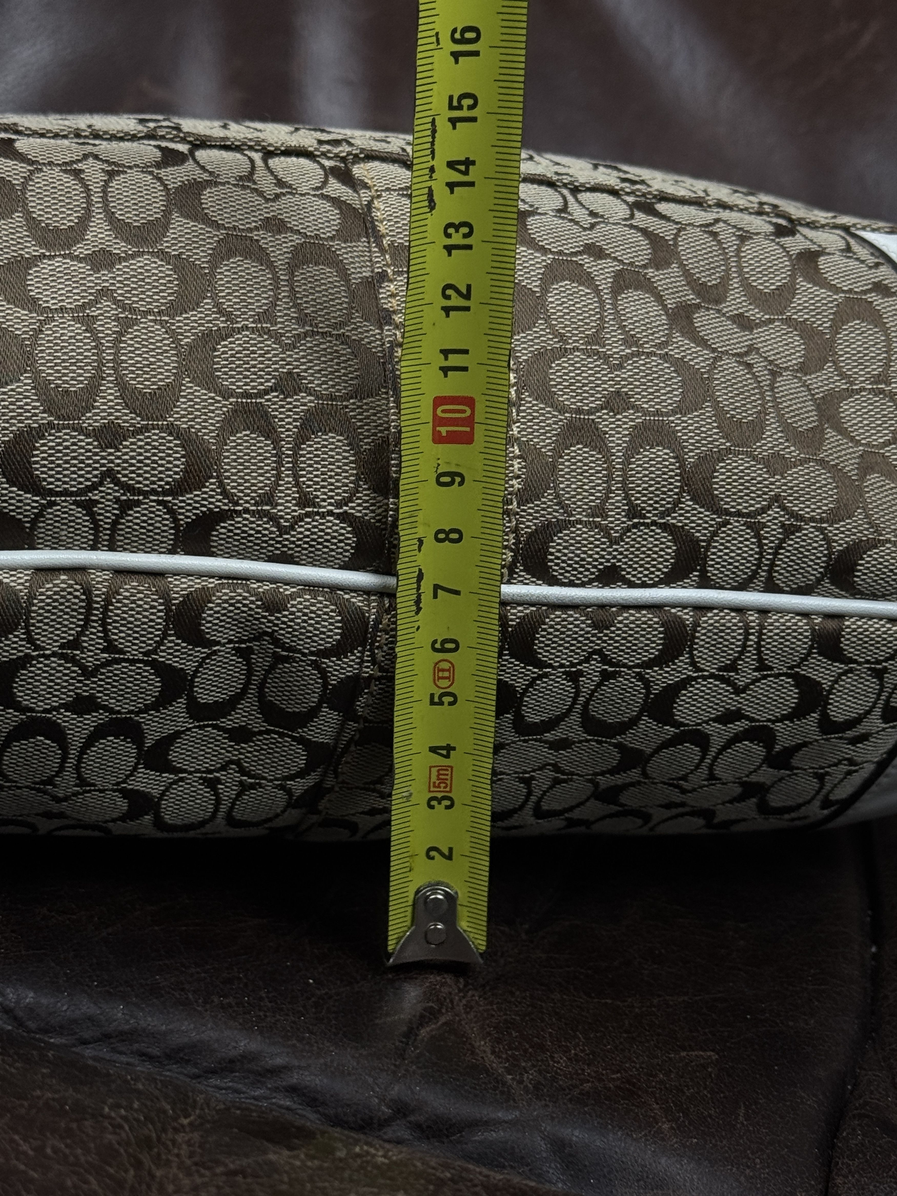 Coach Vintage Coach Ergo Hobo Signature Bag White and Beige Size ONE SIZE - 14 Thumbnail