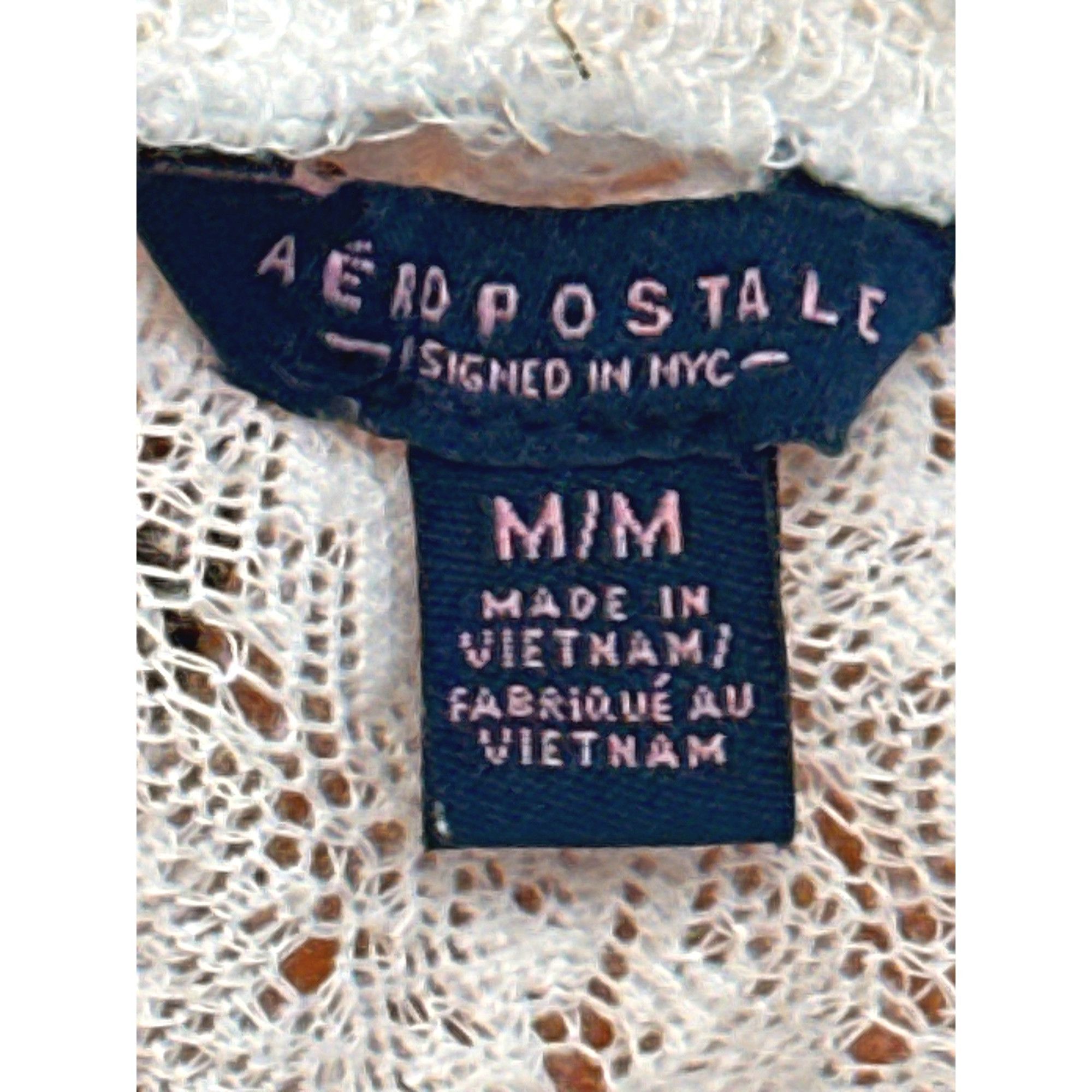 Aeropostale Aeropostale Sexy Sheer Sparkly Cream Cardigan Sweater Size M Size M / US 6-8 / IT 42-44 - 6 Thumbnail