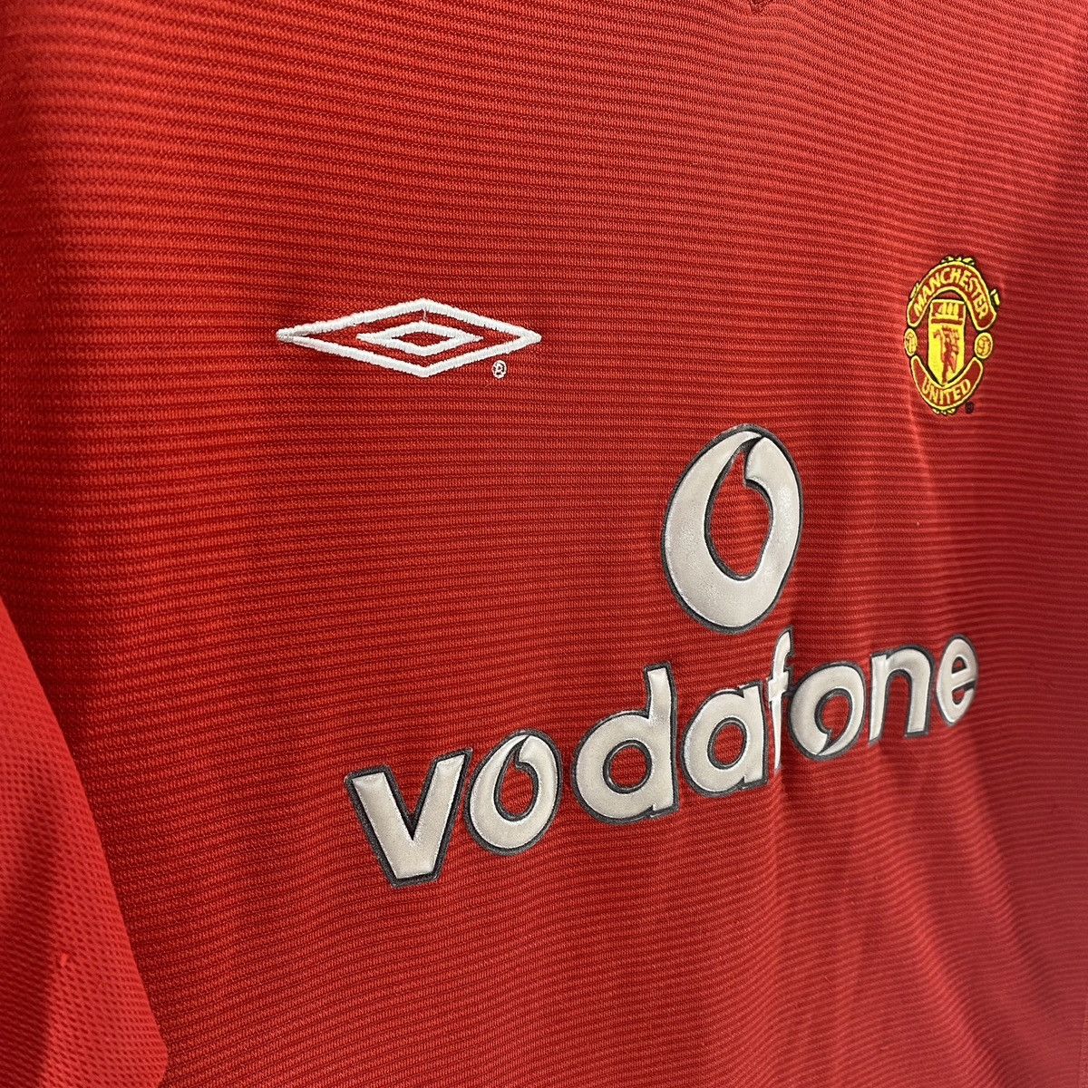 Umbro Manchester United 2000 2001 2002 Soccer Football Jersey Kit Size US XS / EU 42 / 0 - 4 Thumbnail
