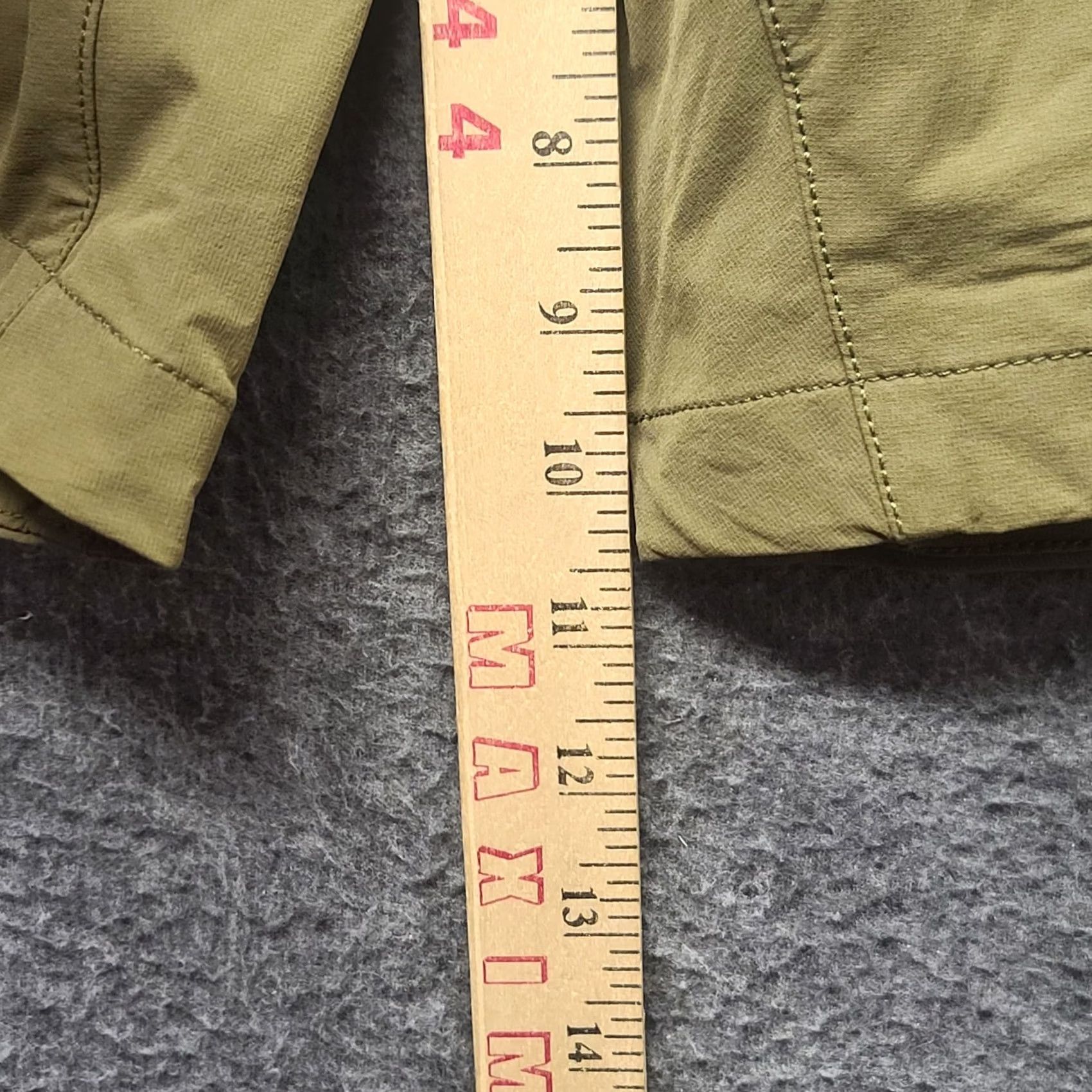 Vintage Duluth Alaskan Hardgear Shorts Mens 40 Cargo Regular Fit Green Nylon Spandex Outdoor Water Resistant Pockets Quick Dry Size US 40 / EU 56 - 6 Thumbnail
