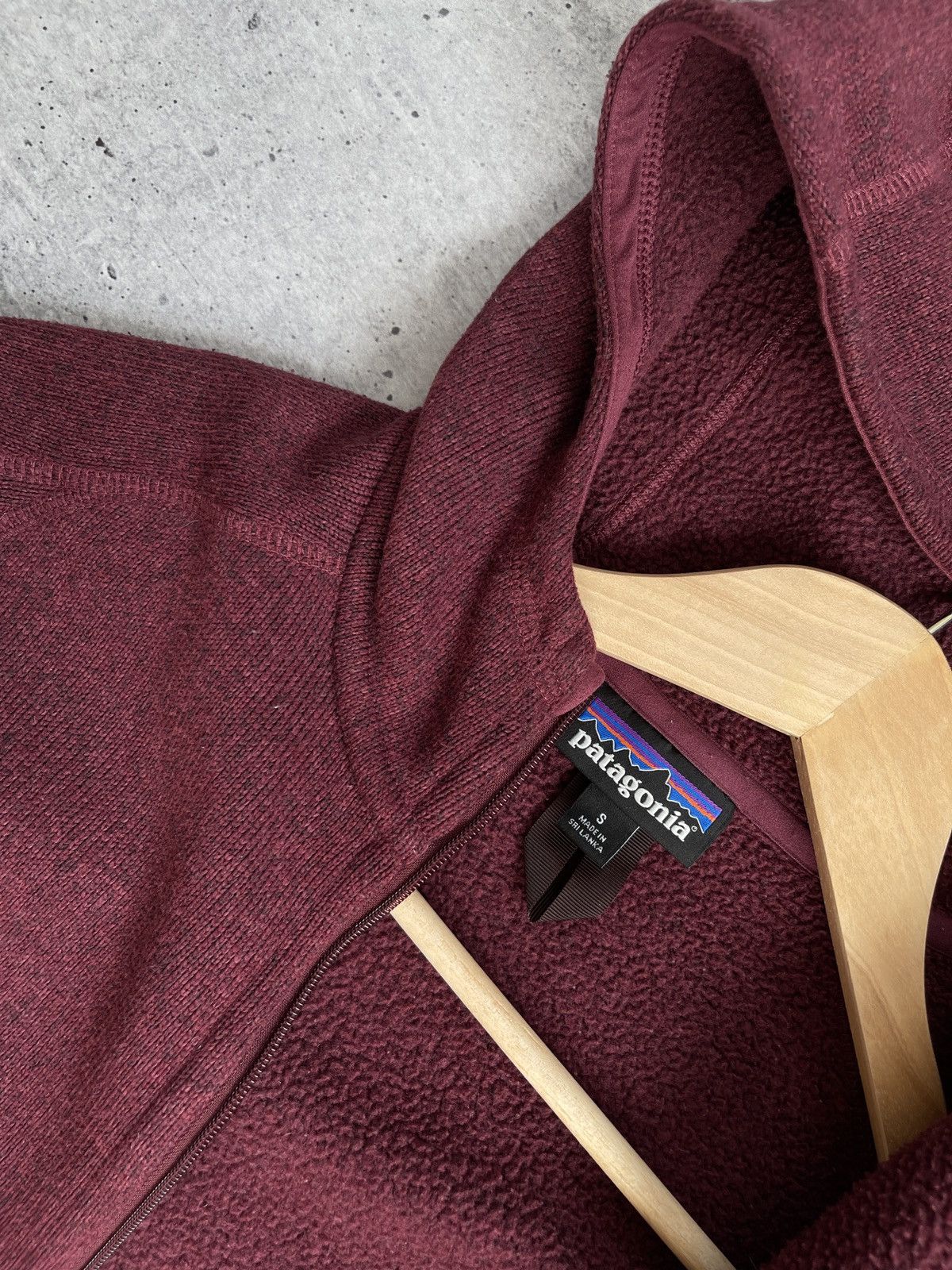 Patagonia Patagonia Women’s Fleece Hoodie Jacket Burgundy Size S Size S / US 4 / IT 40 - 5 Thumbnail