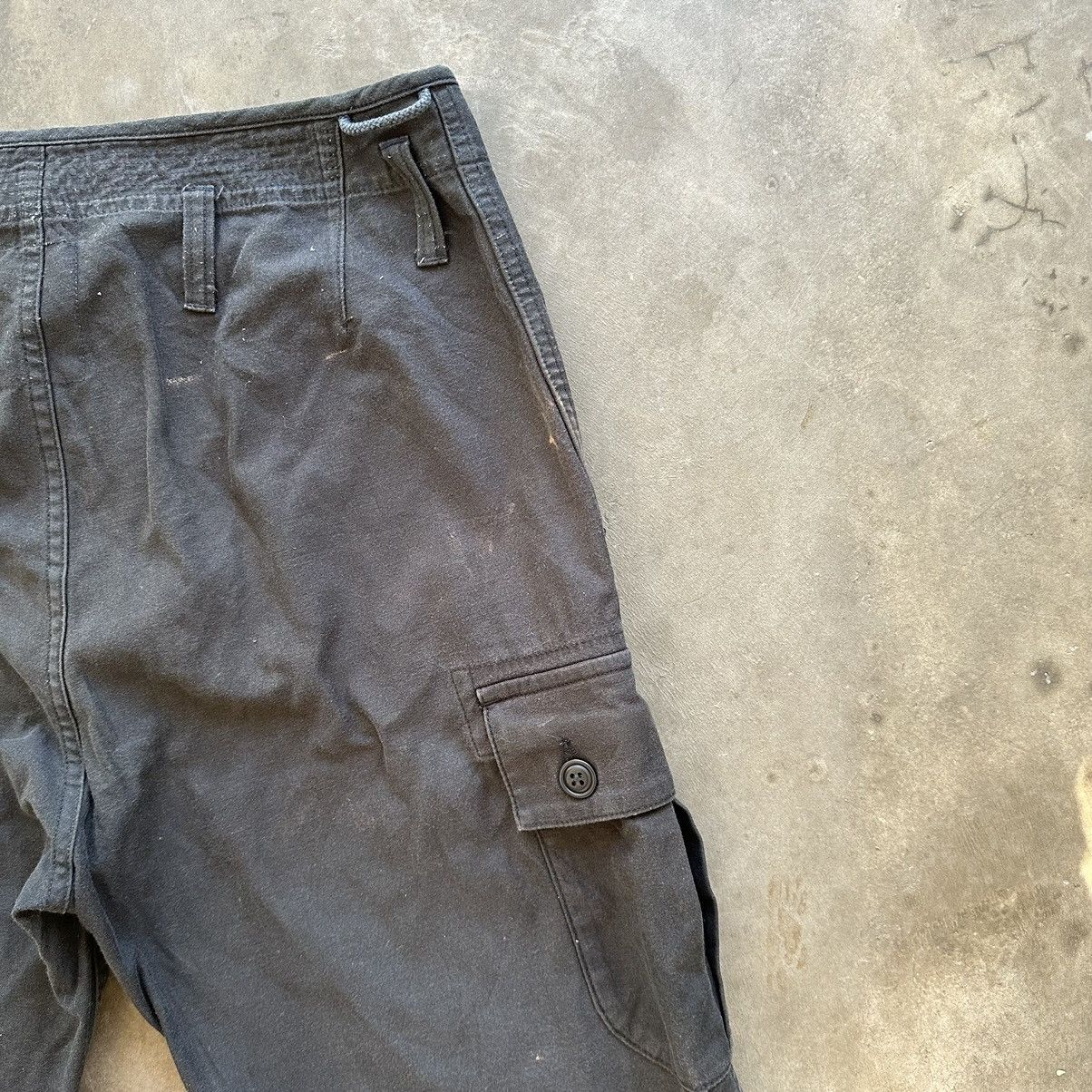 Comme des Garcons AD 2018 🔥 Junya Watanabe Comme Des Garcon BLACK Cargo Pants Size US 31 - 15 Thumbnail