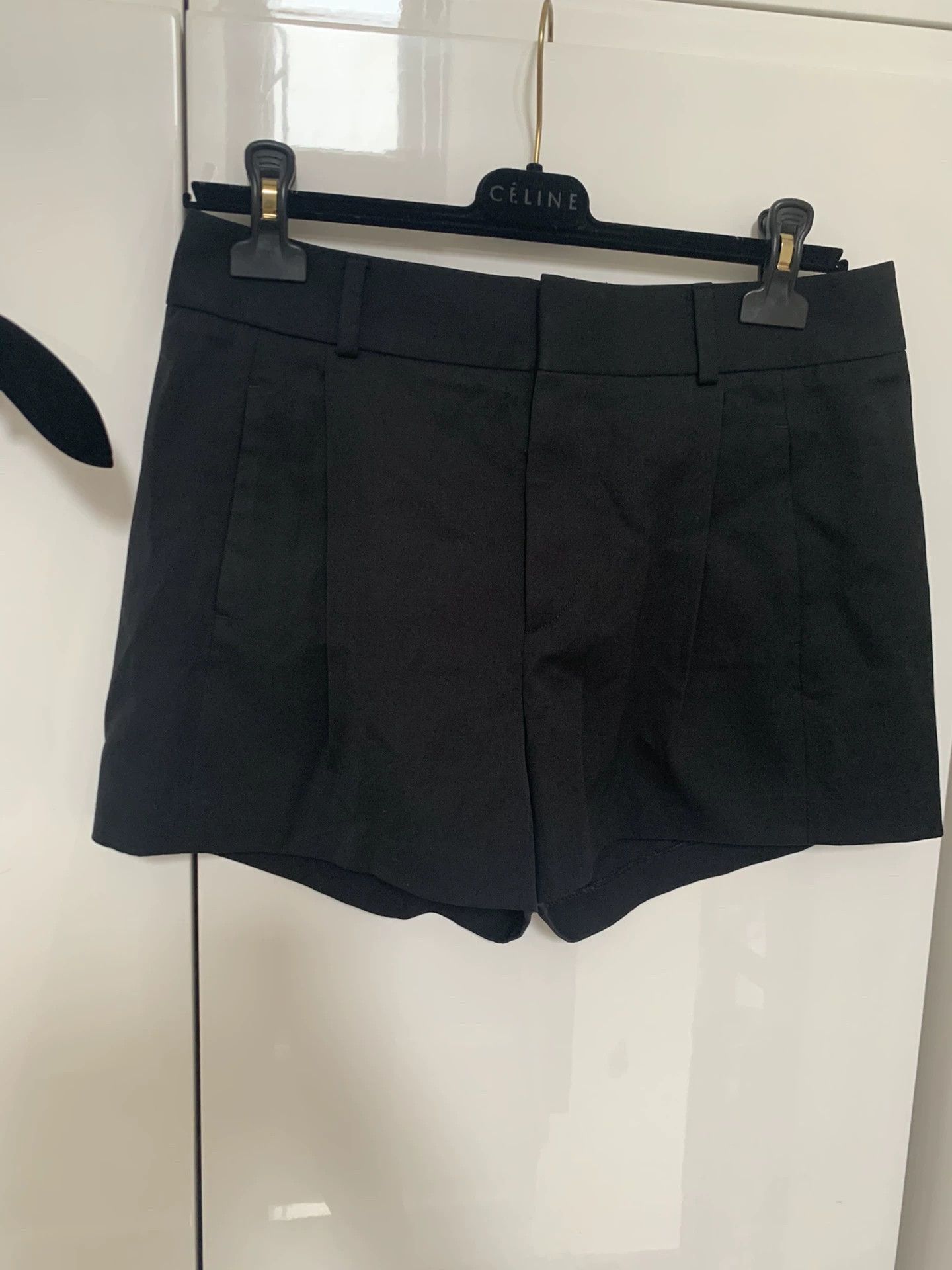 Saint Laurent Paris Classic black shorts