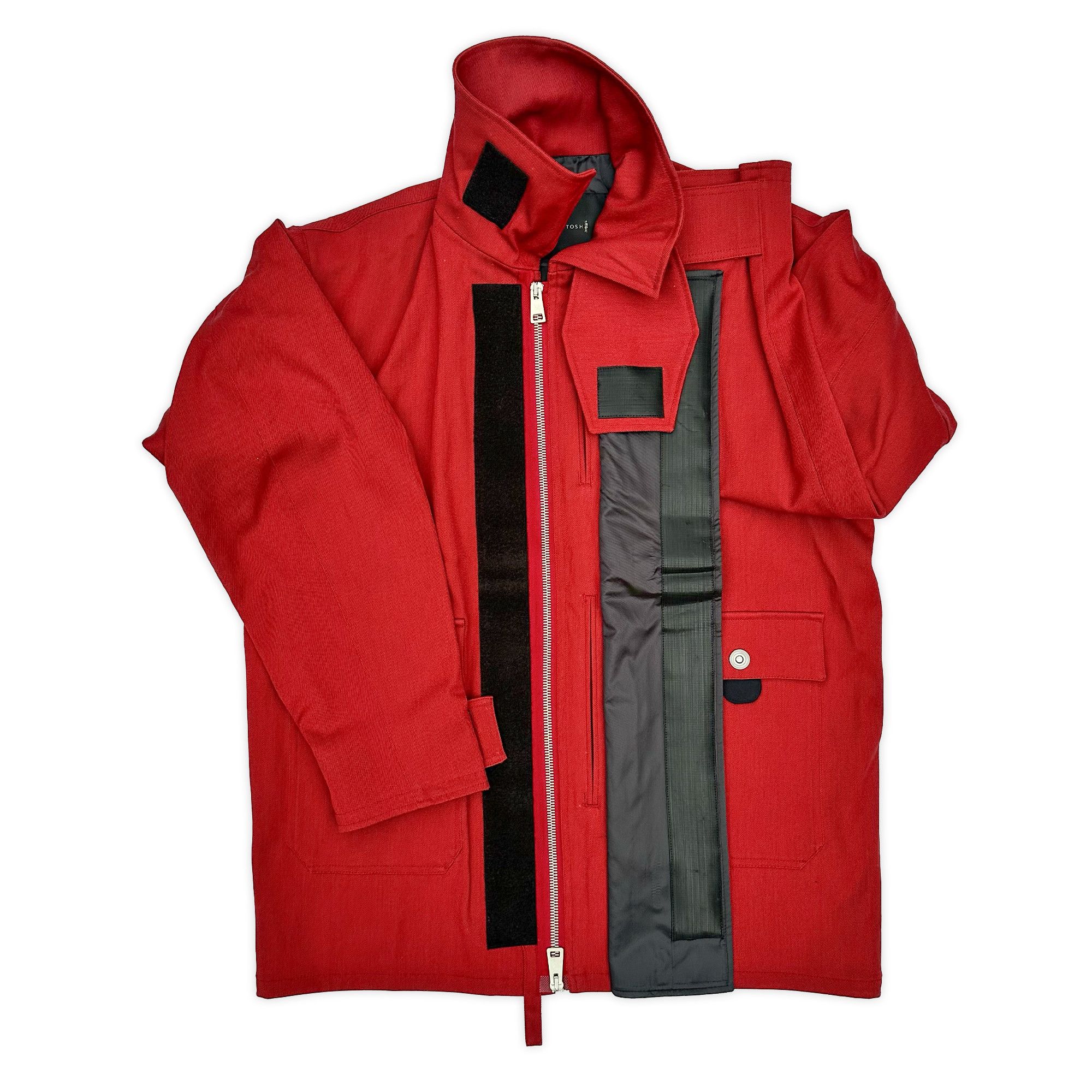 Kiko Kostadinov 0004 Virgin Wool Fireman Coat Size US M / EU 48-50 / 2 - 3 Thumbnail