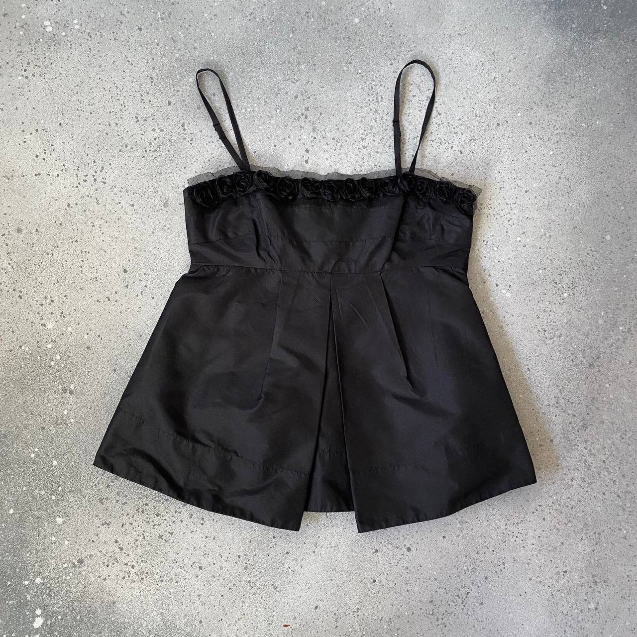Beauty Beast × Hysteric Glamour × Japanese Brand 🖤 GOTH Y2K BLACK TOP (Rick Owens style) Size M / US 6-8 / IT 42-44 - 1 Thumbnail