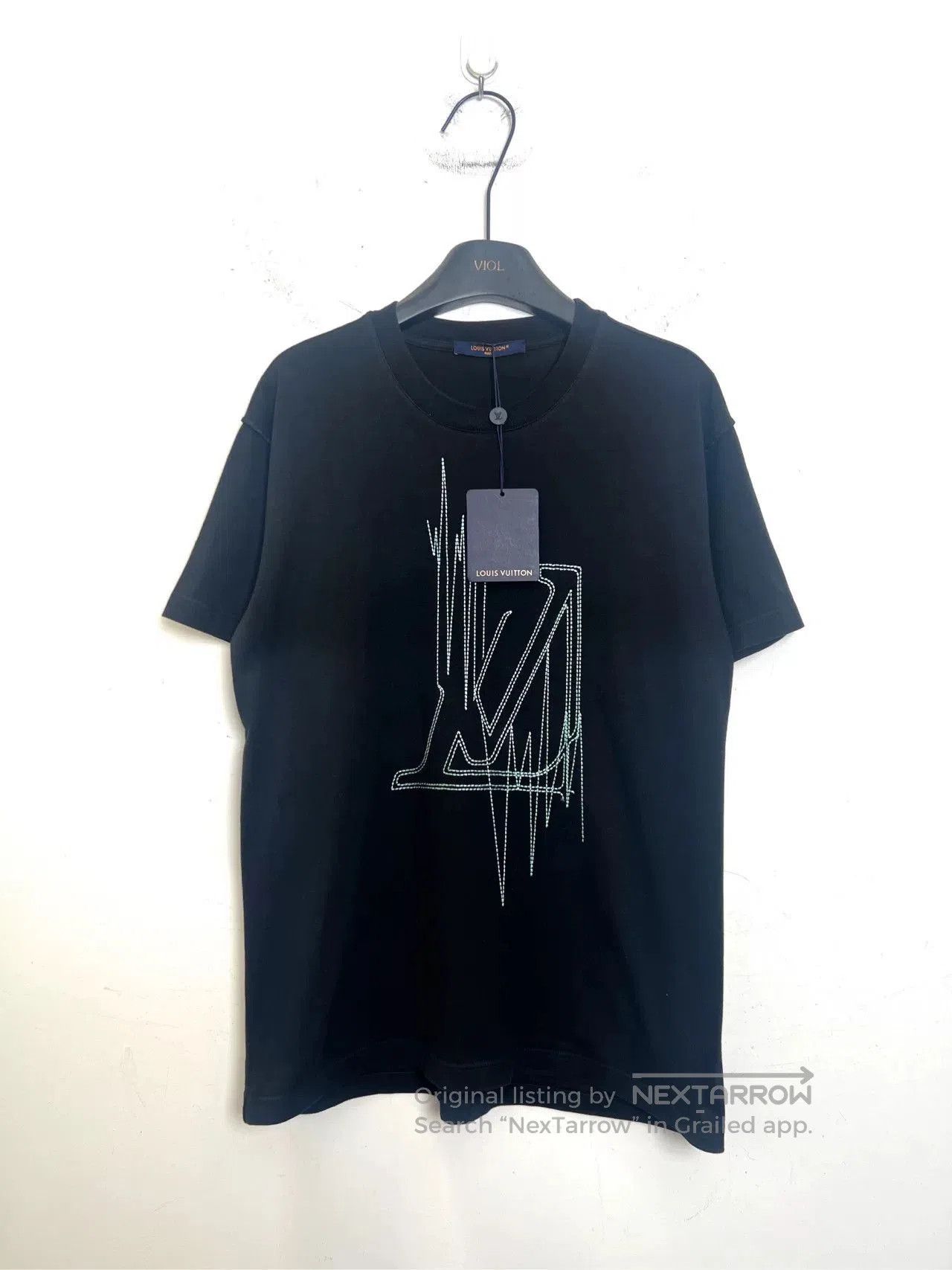 Louis Vuitton Louis Vuitton Embroidered Short Sleeve T. Size US S / EU 44-46 / 1 - 1 Thumbnail