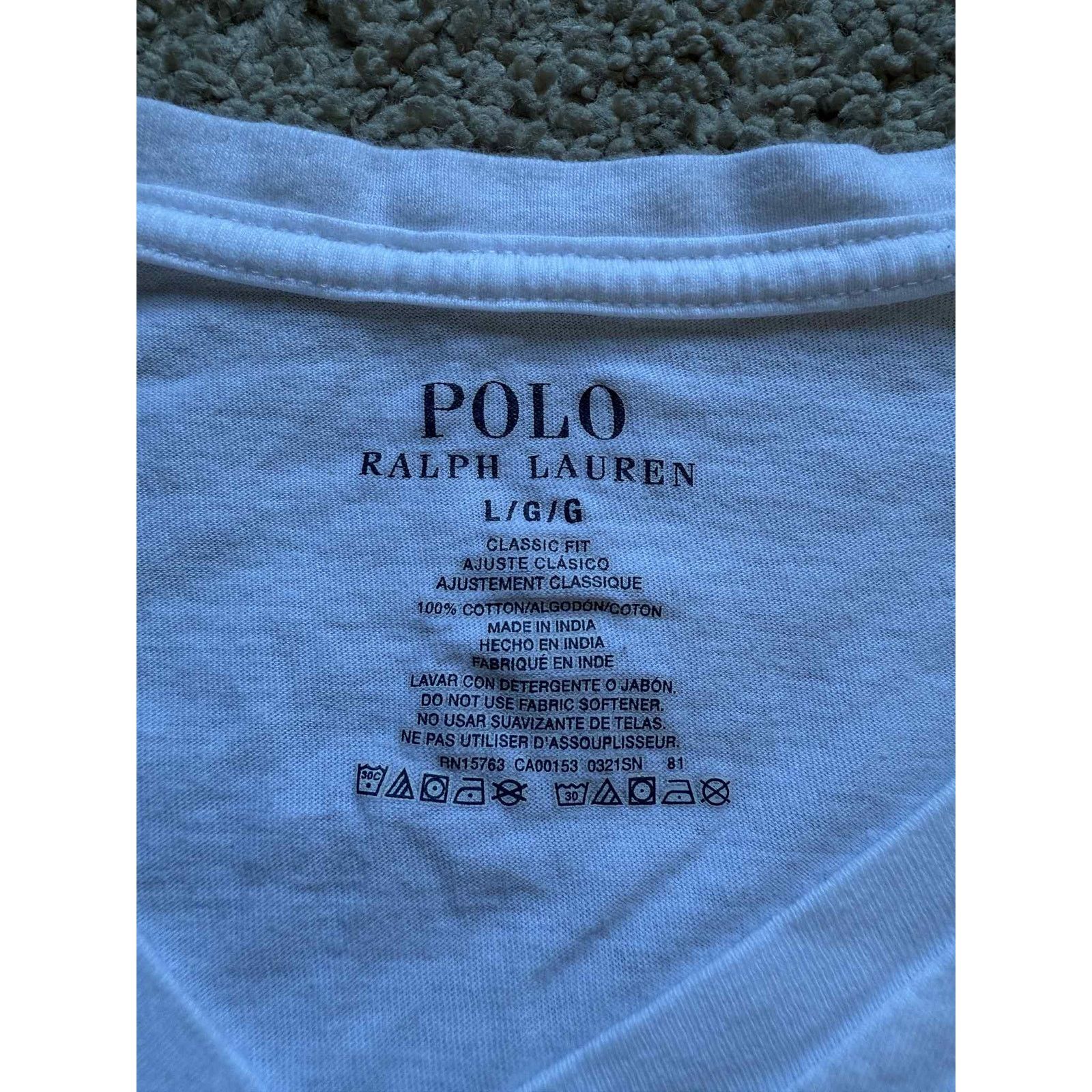 Polo Ralph Lauren Polo Ralph LaurenT-Shirt & Jogger Pants Sleepwear Set L Size US L / EU 52-54 / 3 - 4 Thumbnail