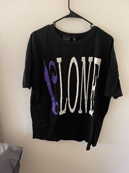 Vlone x Palm Angels T-Shirt Black/Purple