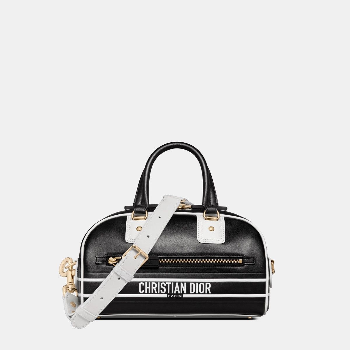 Dior o1bcso1str1124 Size: OS /Vibe Zip Bowling Bag in Black Size ONE SIZE - 2 Thumbnail