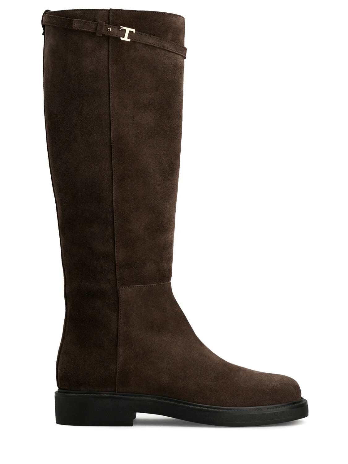 TOD'S Brown Suede Tall Boots New