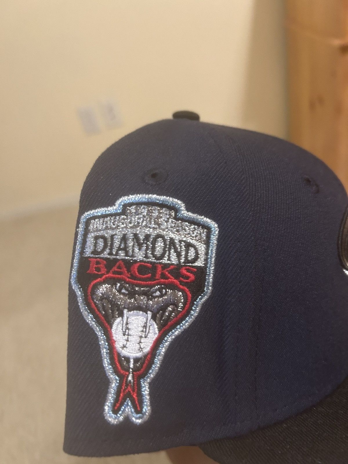 New Era Blue/black/red Diamondbacks New Era Fitted Hat Size 7 Size ONE SIZE - 2 Thumbnail
