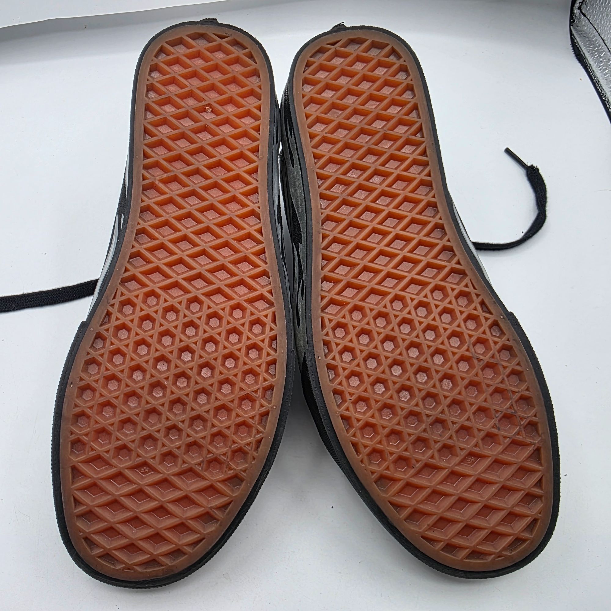 Vans Vans X ASAP Rocky Womens Size 7 Silver Black Sneakers Flame Size US 7 / IT 37 - 8 Thumbnail