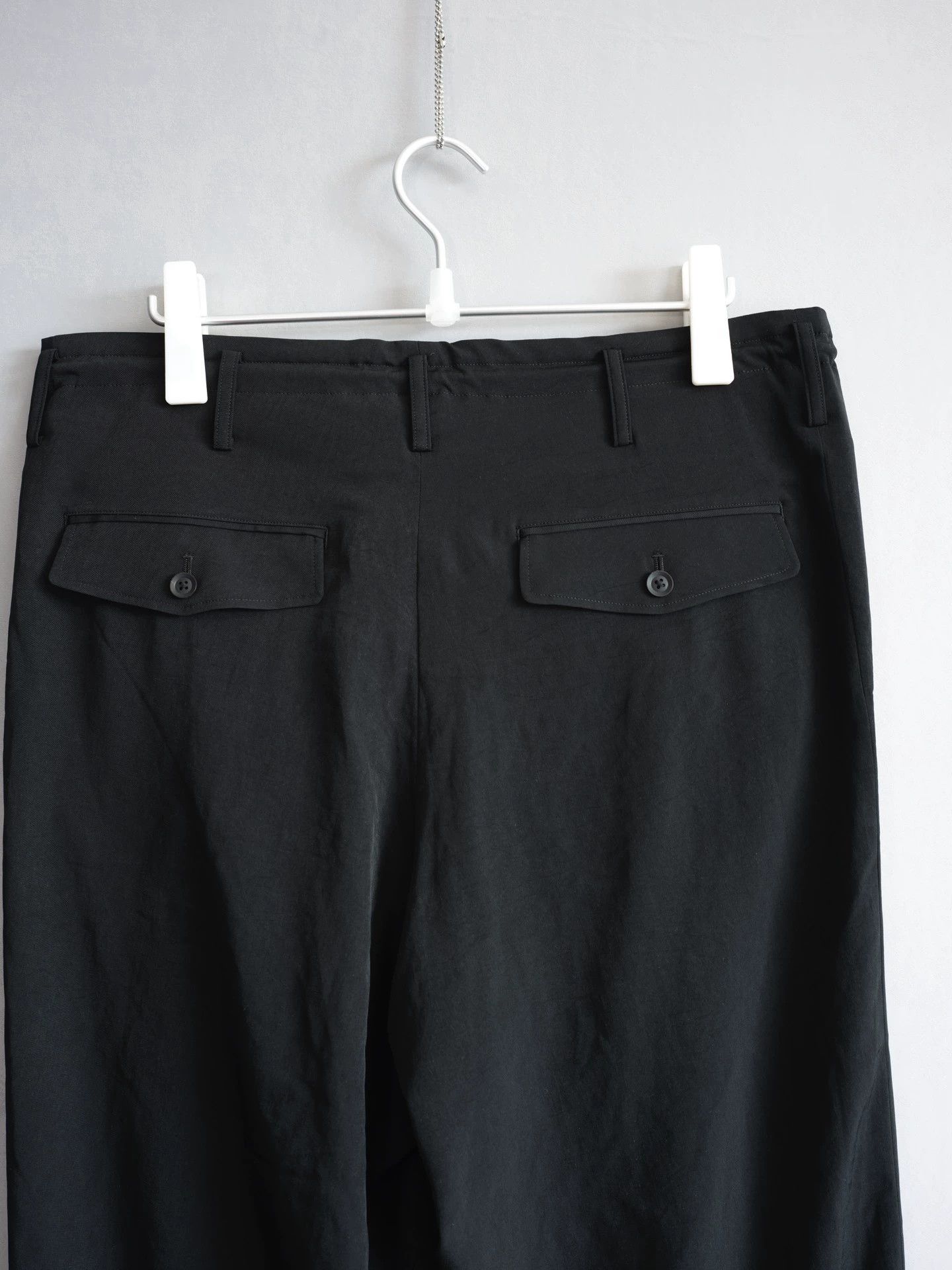 Yohji Yamamoto Yohji Yamamoto 21SS Button Cuff Triacetate Pants Size 2 Size US 32 / EU 48 - 7 Thumbnail