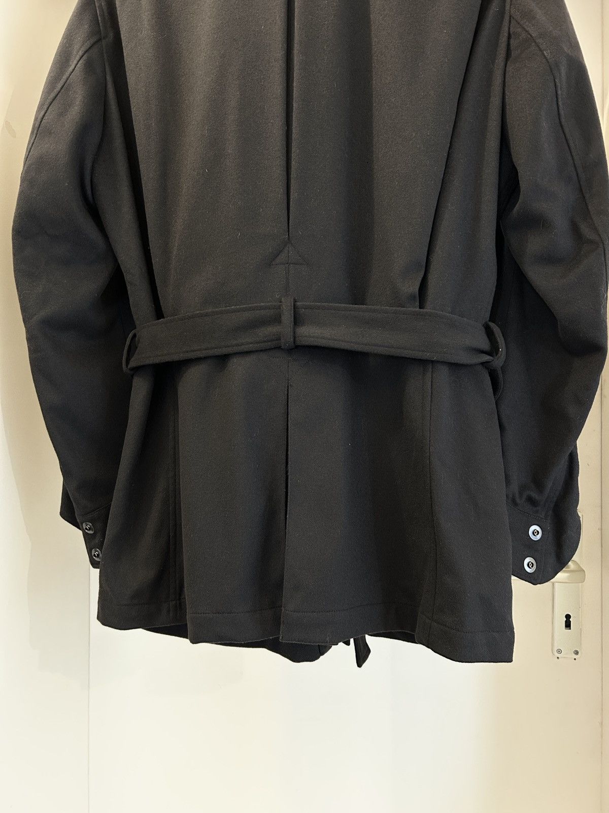 Gucci Gucci Tom Ford FW 2003 black wool M65/ safari jacket Size US L / EU 52-54 / 3 - 16 Thumbnail