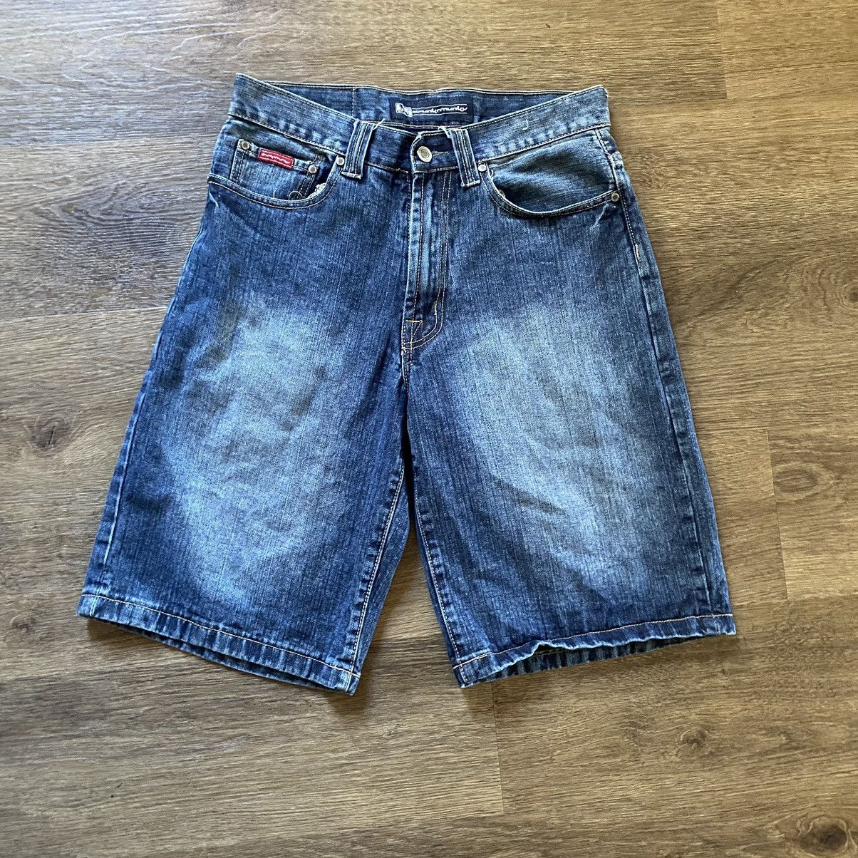 【00s drunkn munky】y2k buggy denim pants DRUNKNMUNKY MENS BLUE JEANS VINTAGE Y2K BAGGY SKATER GRUNGE
