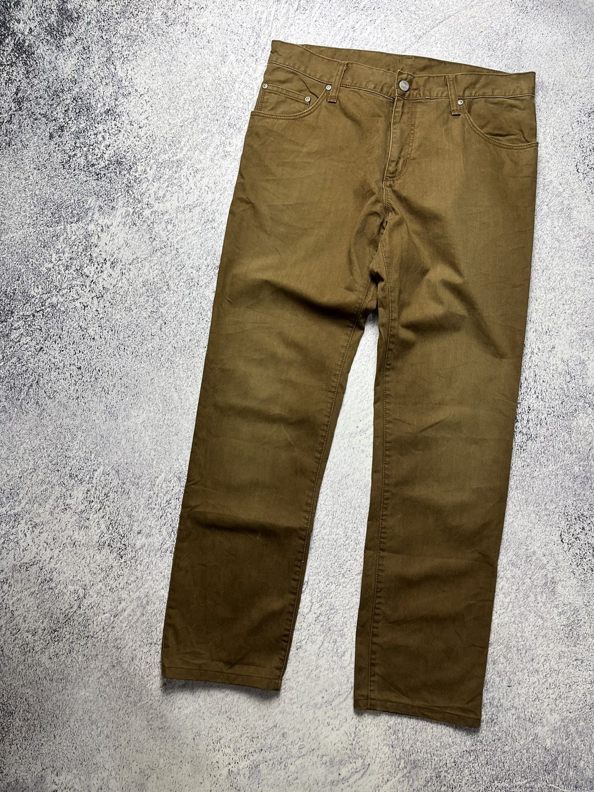 Carhartt Vintage 90's Carhartt Utility Canvas Work Pants Size US 32 / EU 48 - 2 Thumbnail