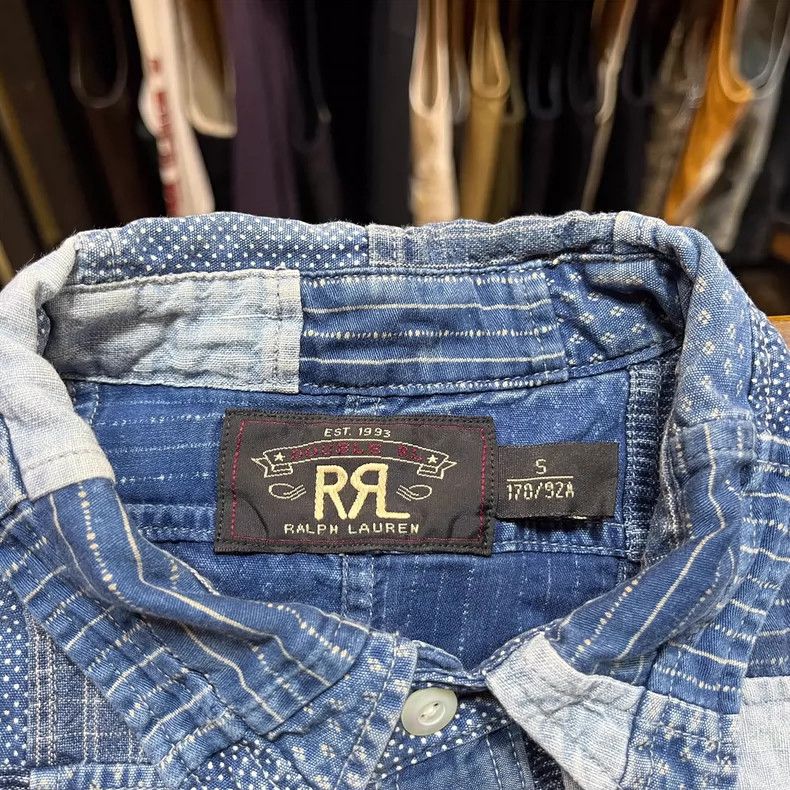 RRL Ralph Lauren RRL Ralph Lauren Baijiabu patchwork short sleeved T-shirt Size US S / EU 44-46 / 1 - 3 Thumbnail