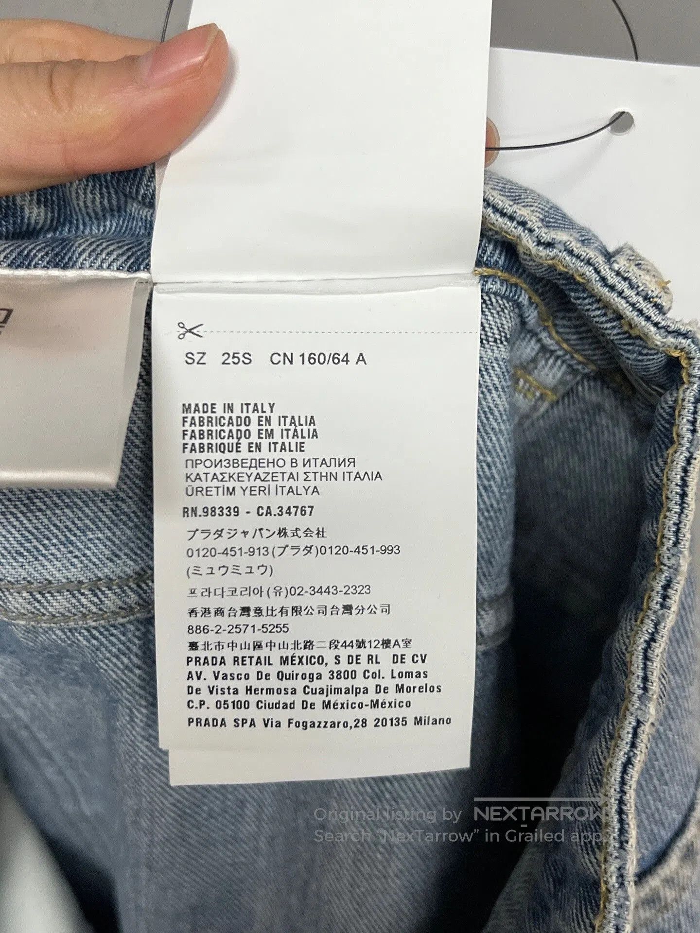 Miu Miu Miu Miu Distressed Denim Pants Size 25. Size 25" / US 0 / IT 36 - 5 Thumbnail