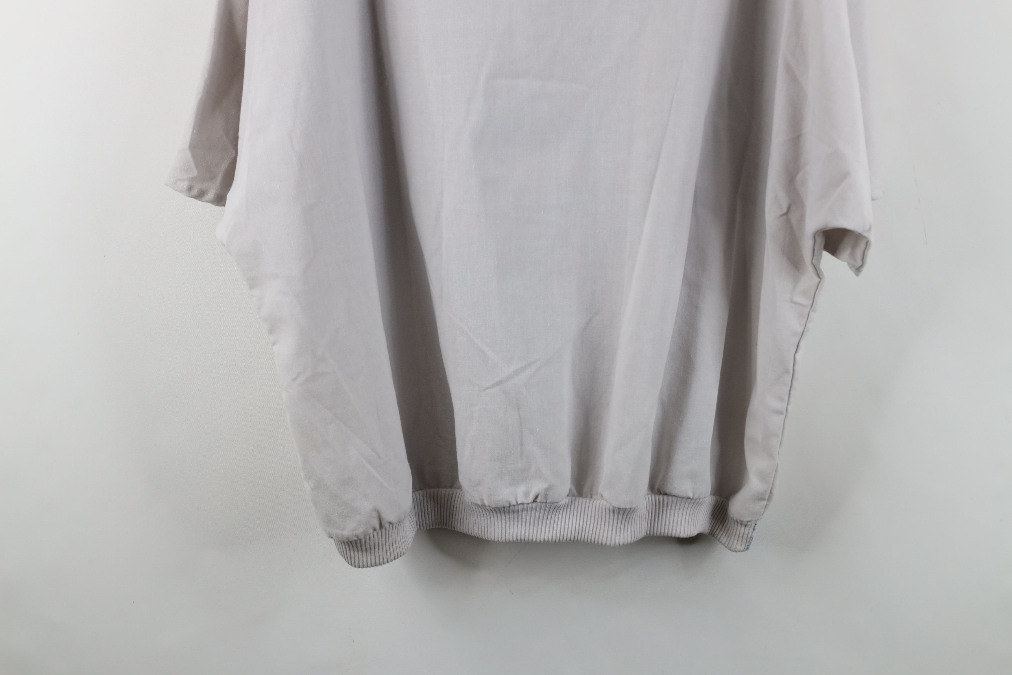 Vintage Vintage 80s 90s Streetwear Pullover Henley T-Shirt Gray Size US XL / EU 56 / 4 - 13 Thumbnail