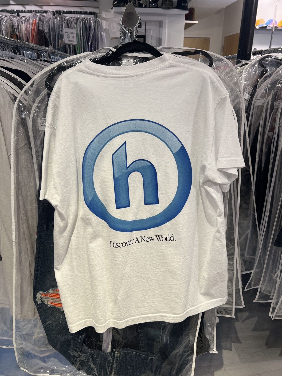 HIDDEN Hidden New World Shirt White Size US L / EU 52-54 / 3 - 2 Thumbnail