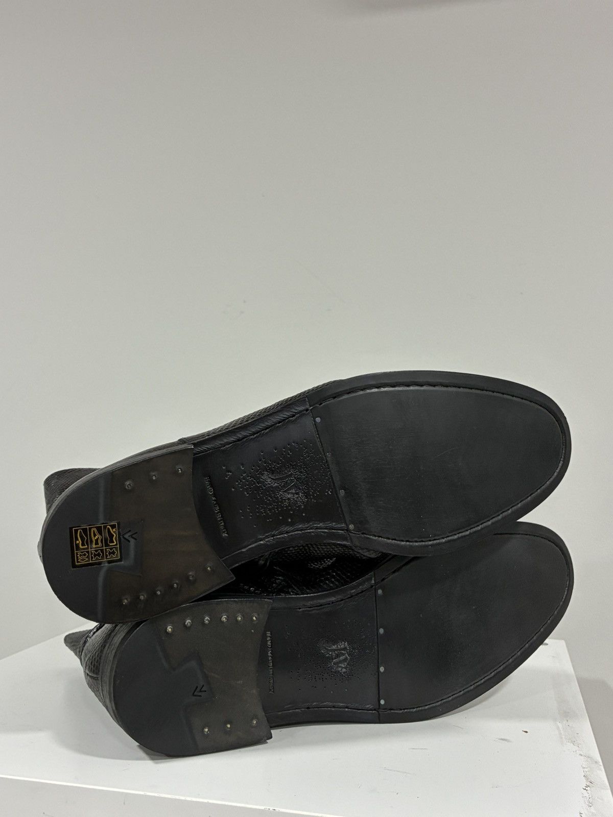 John Varvatos Morrison Sharpei boots Size 11.5 Size US 11.5 / EU 44-45 - 7 Thumbnail
