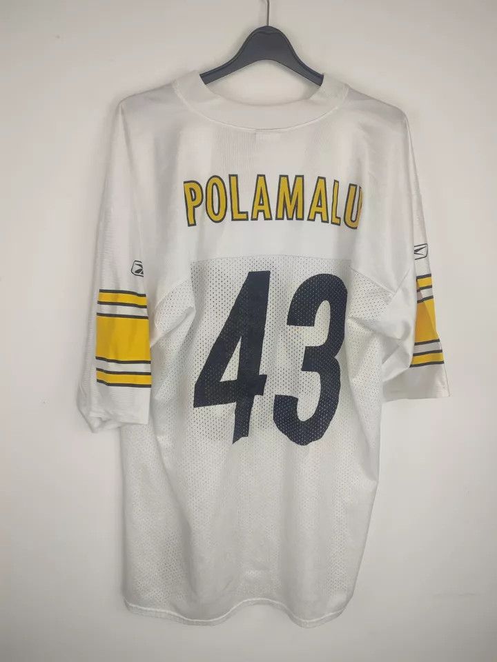 Vintage Vintage jersey NFL Pittsburgh Steelers- Polamalu #43 Size US L / EU 52-54 / 3 - 15 Thumbnail
